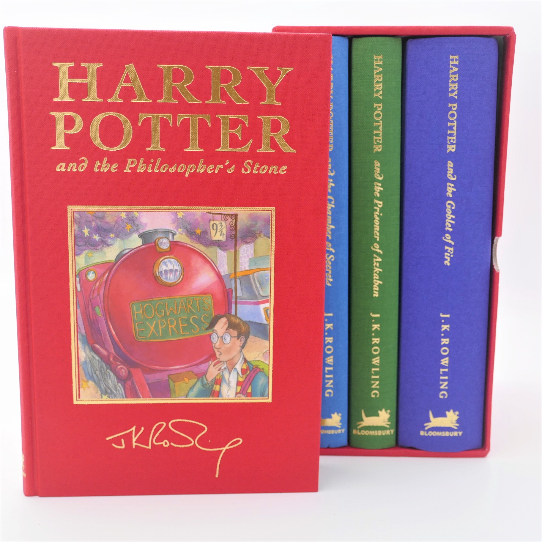 Harry Potter Bloomsbury Gift Boxed Set (2000) - Image 3