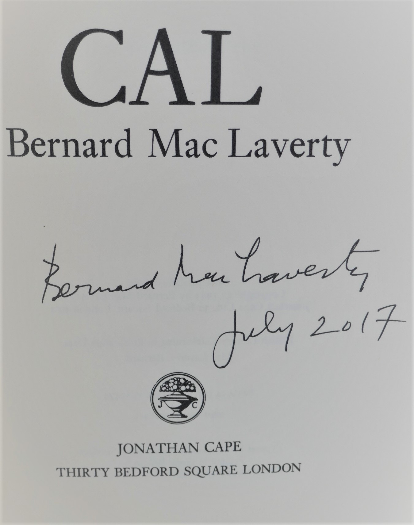 Cal. Signed by the Author (1983) - Image 3