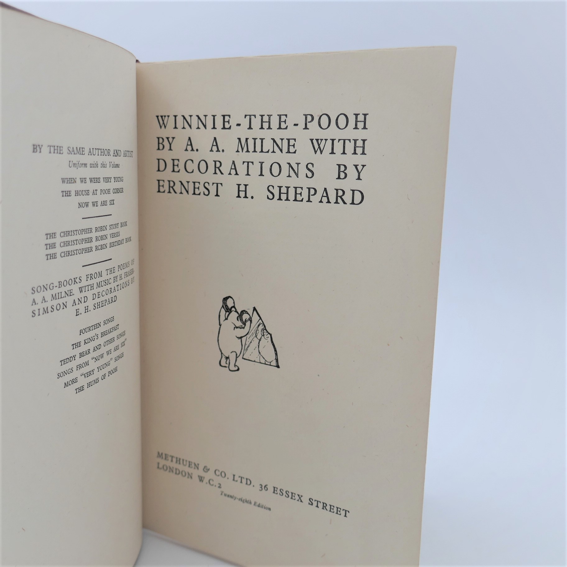 Winnie-The-Pooh. Illustrated by Ernest H. Shepard (1943) - Image 2