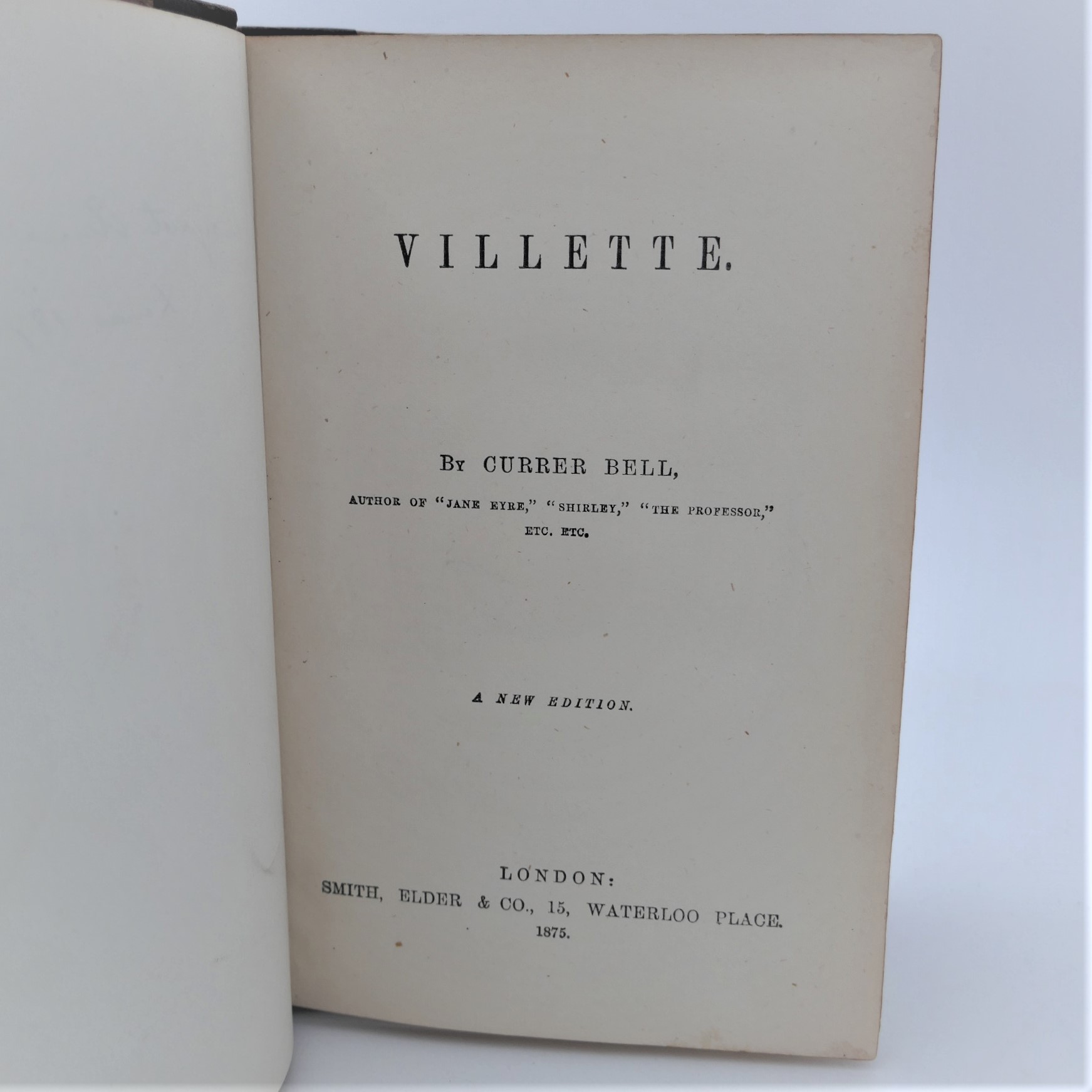 Villette. New Edition (1875) - Image 2