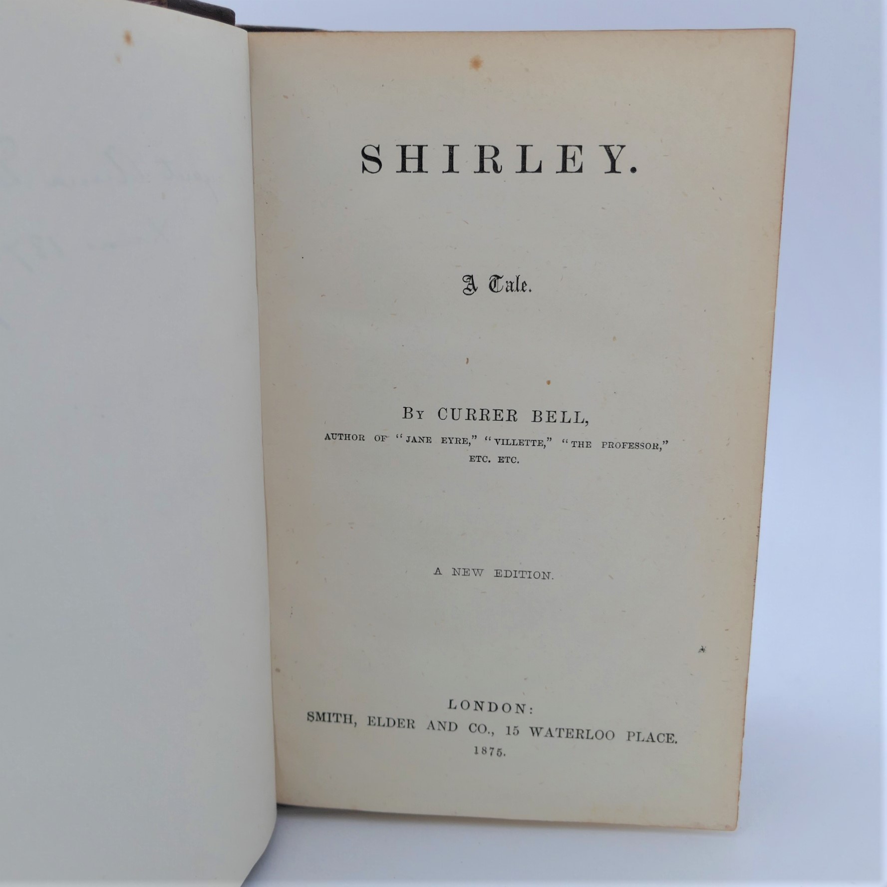 Shirley. A Tale. New Edition (1875) - Image 2