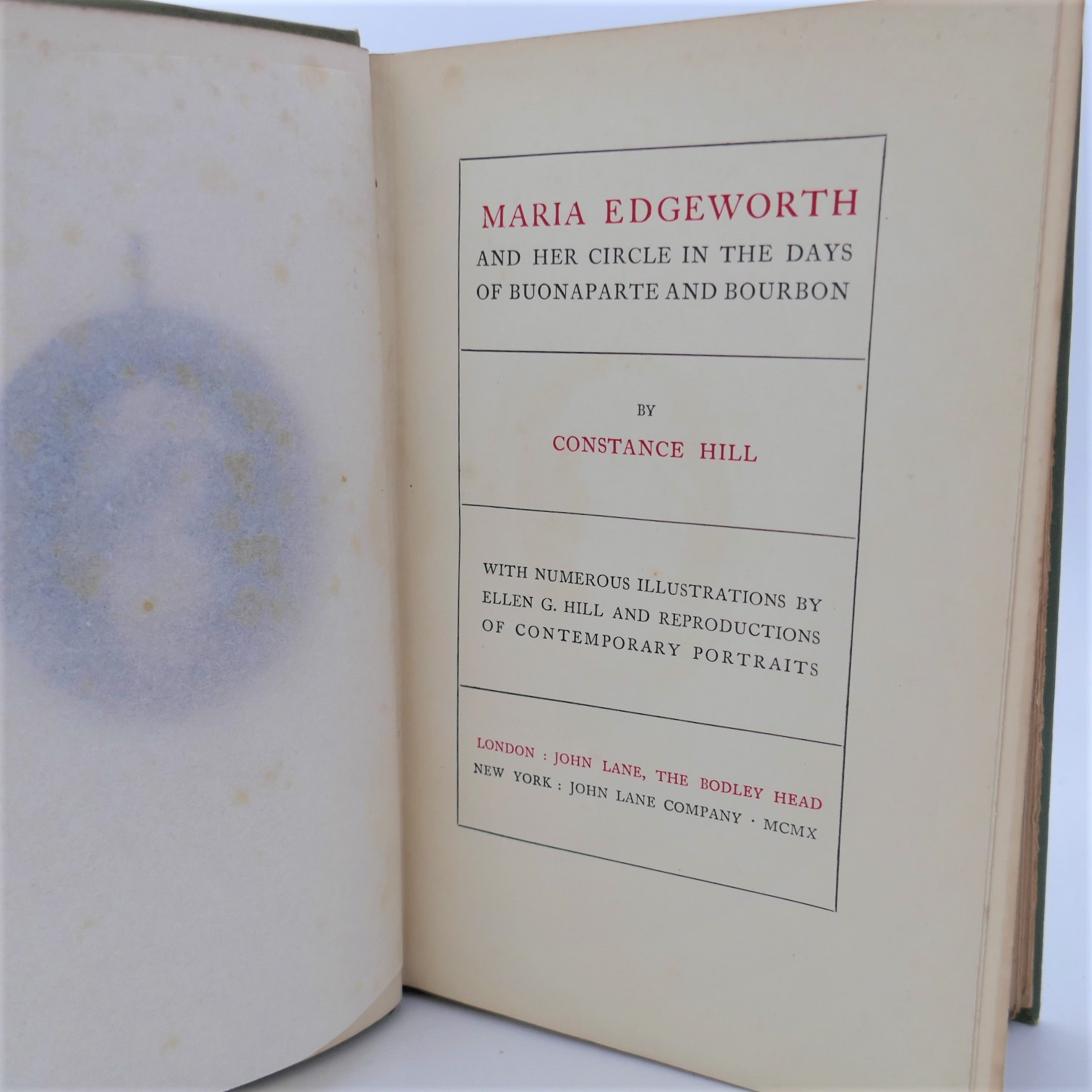 Maria Edgeworth and her Circle. In the Days of Buonaparte & Bourdo (1910) - Image 4