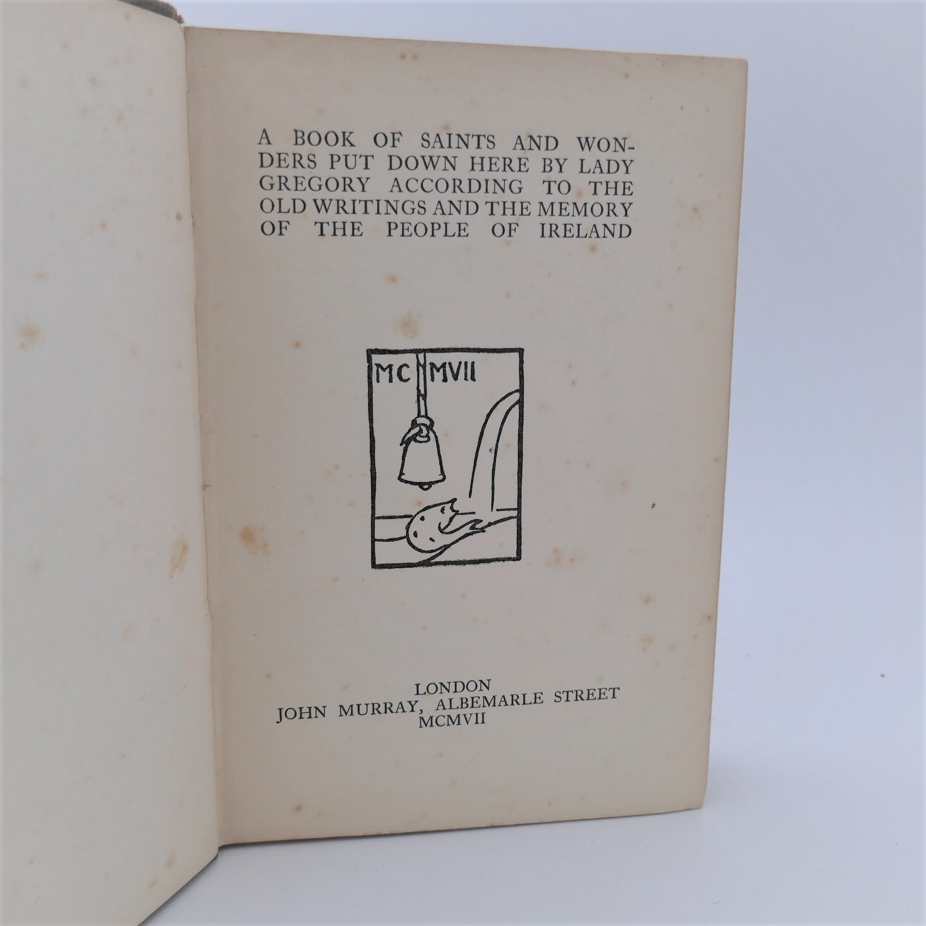 A Book of Saints and Wonders (1907) - Image 2