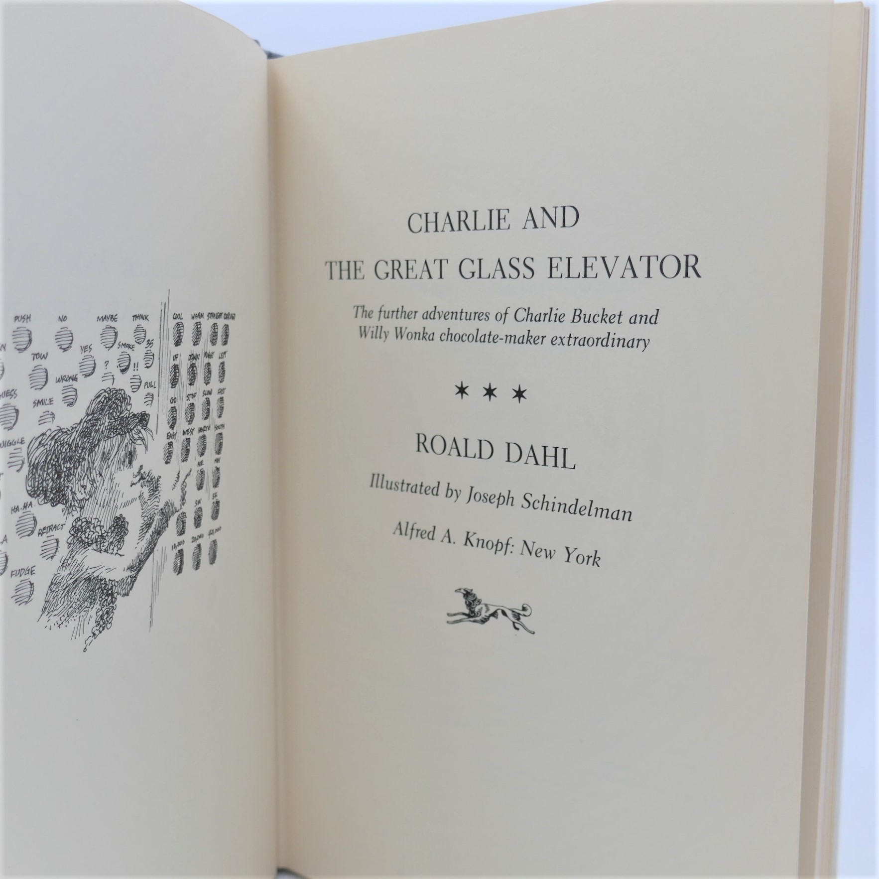 Charlie and the Great Glass Elevator. First Edition (1972) - Image 3