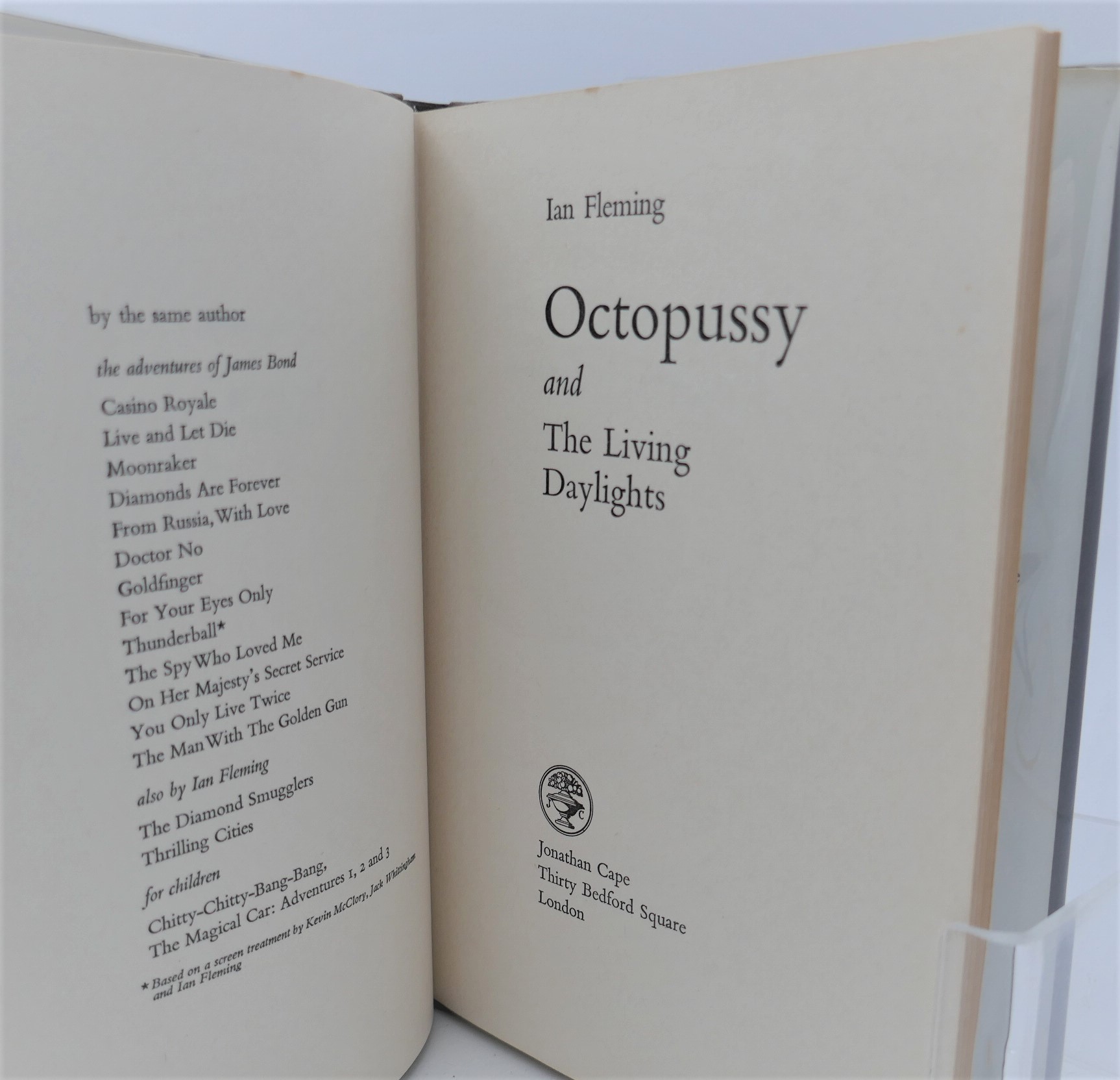 Octopussy and The Living Daylights. First Edition (1966) - Image 3