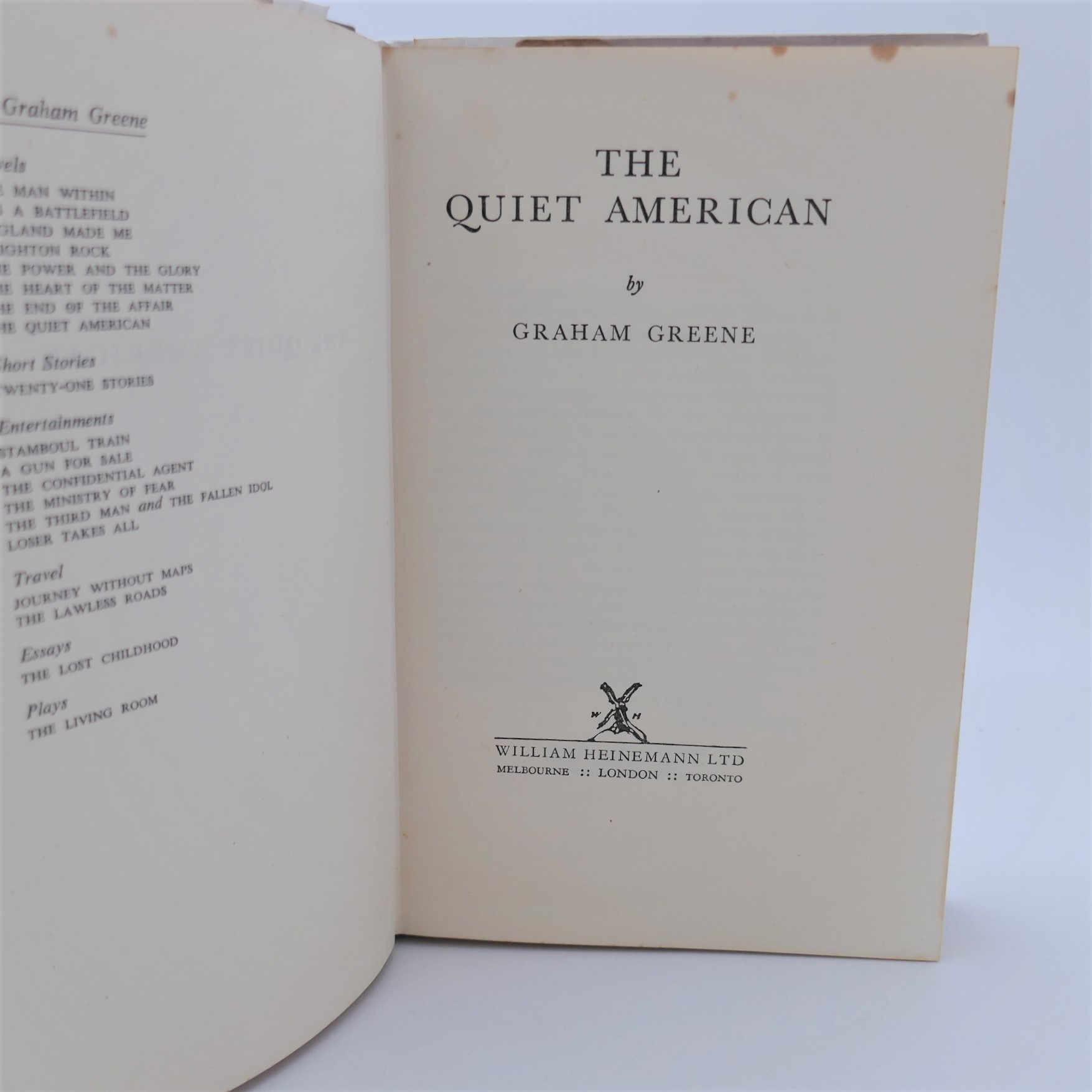 The Quiet American. First Edition (1955) - Image 3