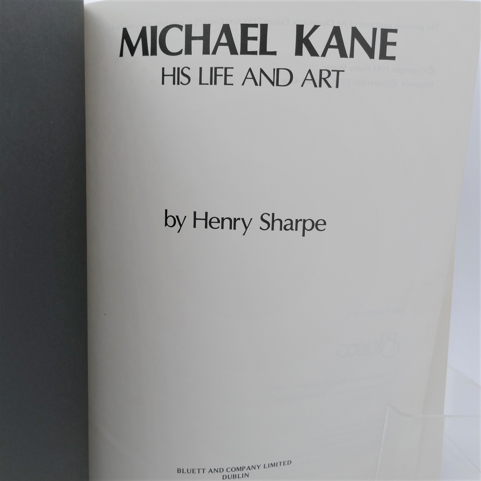 Michael Kane. His Life and Art. Limited Signed (1983) - Image 2