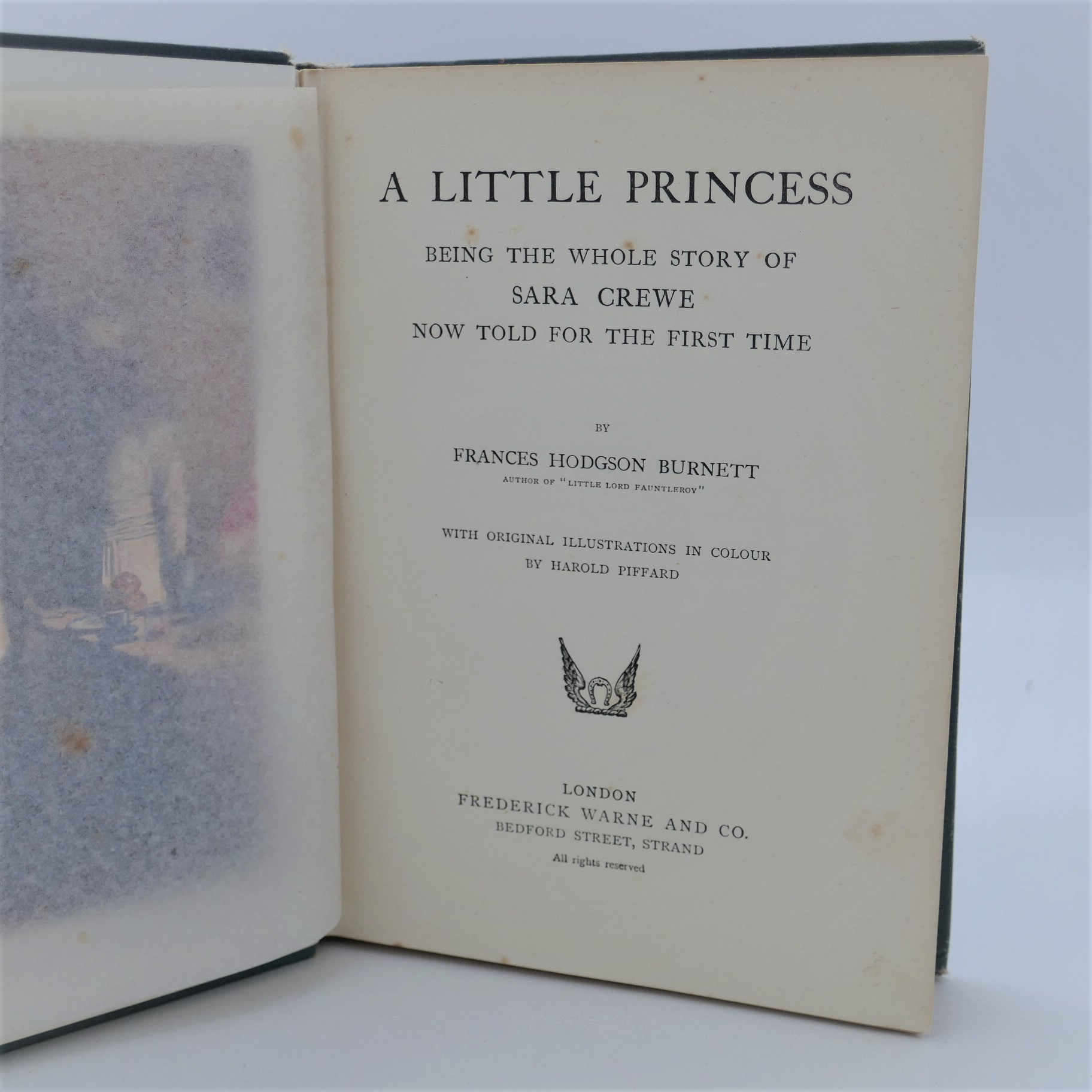 A Little Princess. First Edition (1903) - Image 2