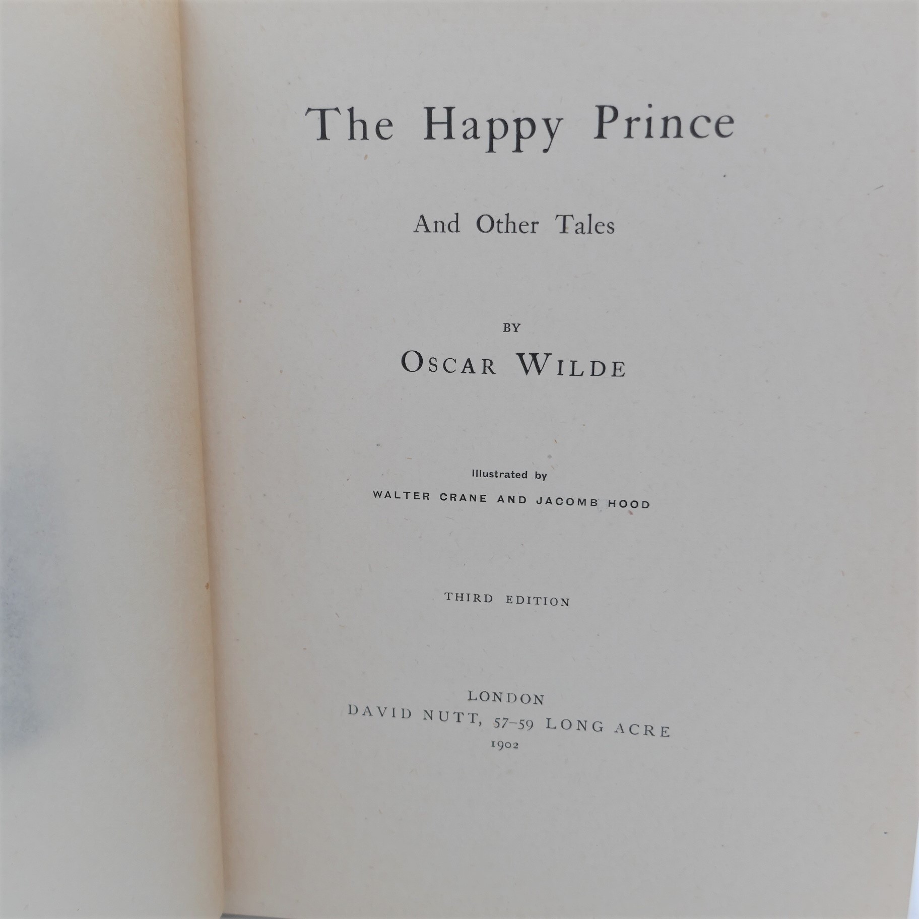 The Happy Prince and other Tales. third Edition (1902) - Image 3