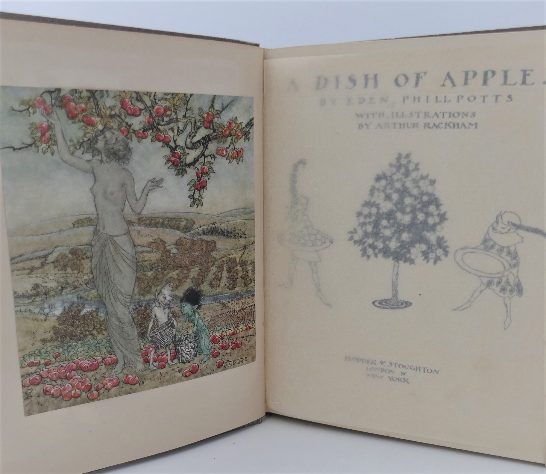 A Dish of Apples. Illustrated by Arthur Rackham (1921) - Image 7