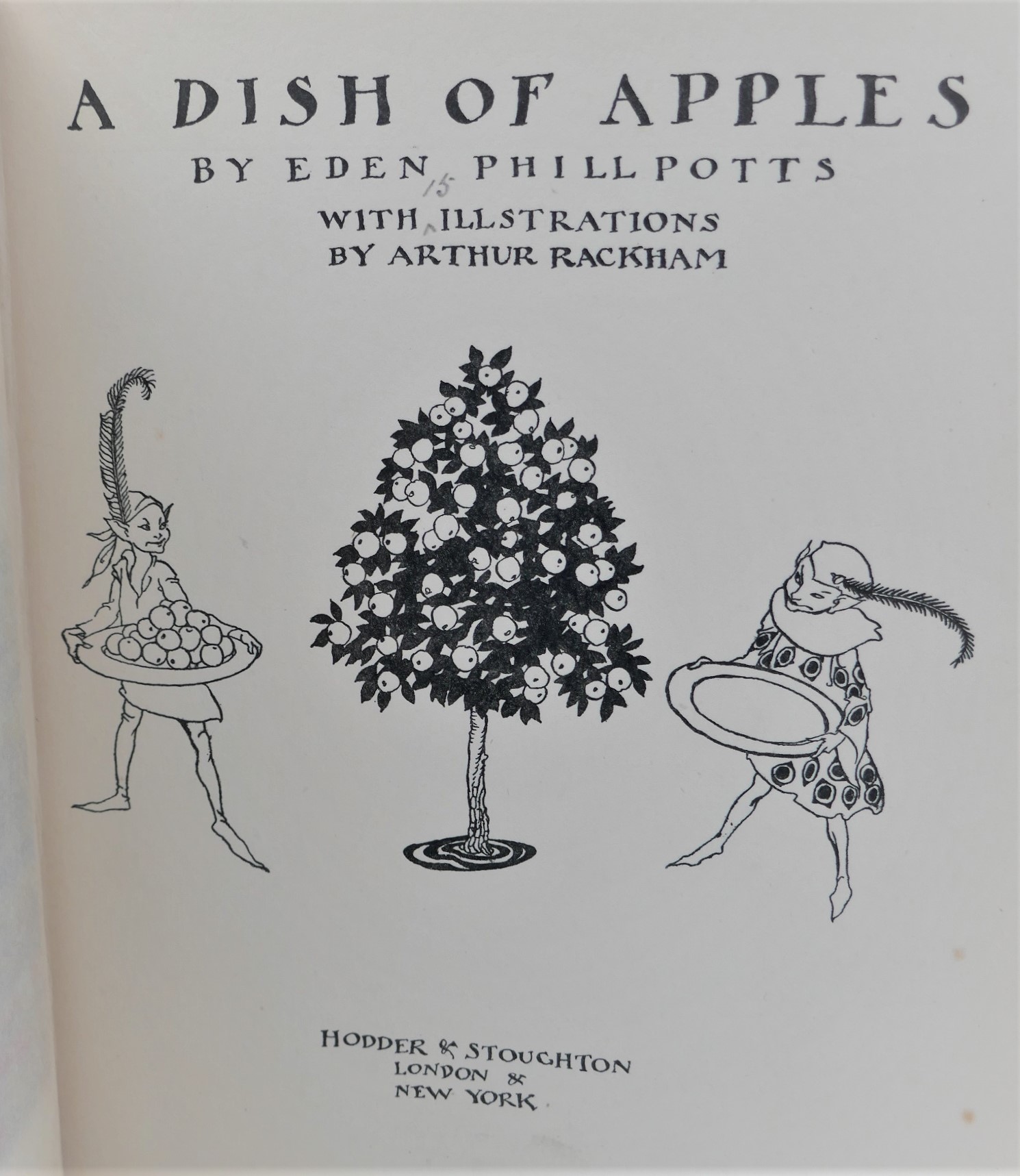 A Dish of Apples. Illustrated by Arthur Rackham (1921) - Image 3