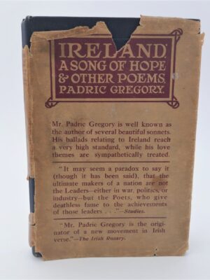 Ireland: A Song of Hope. Inscribed Copy (1917)