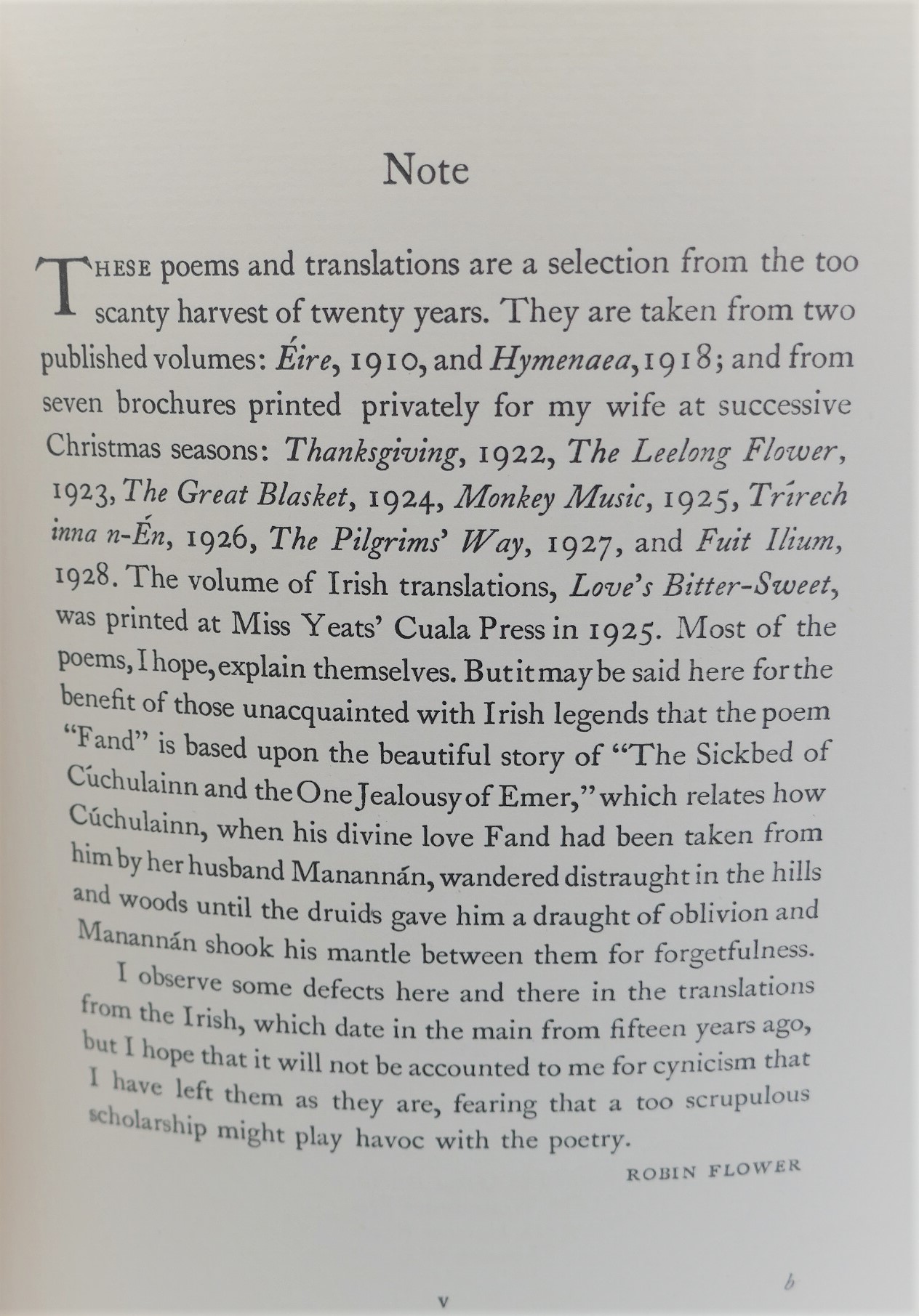 Poems & Translations. Author Signed (1931) - Image 4