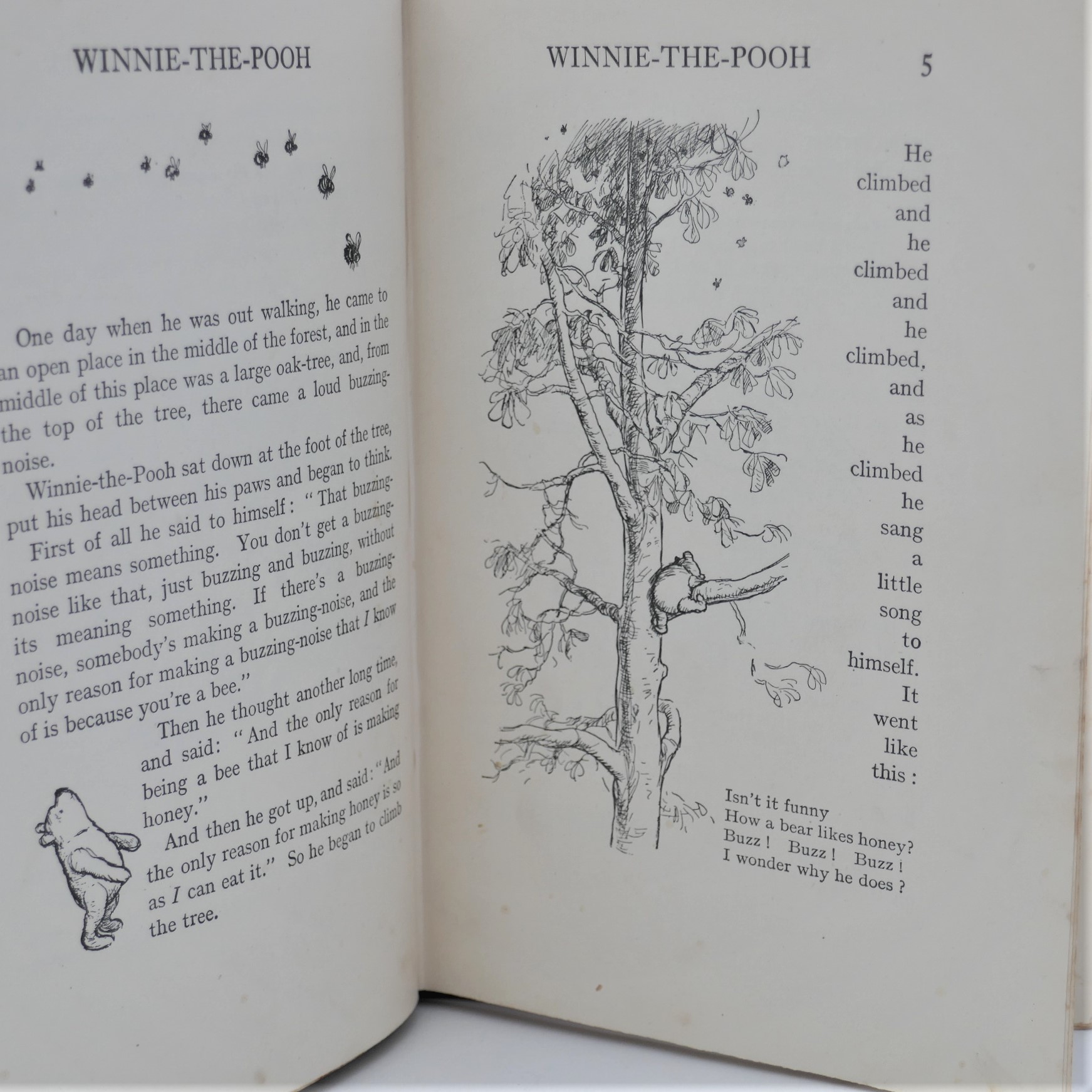Winnie The Pooh. Illustrated by E.H. Shepard. Third Edition (1927) - Image 5