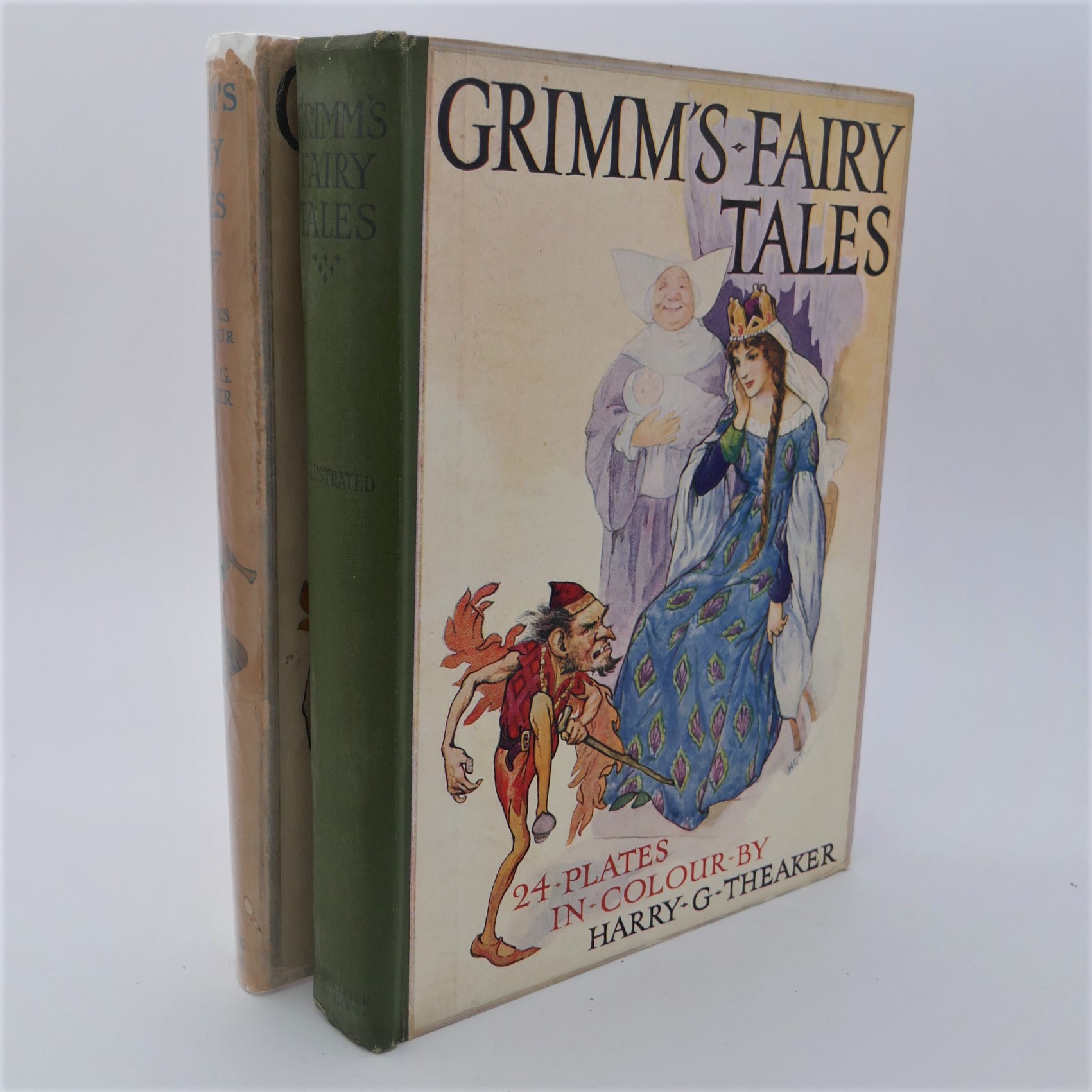 Grimm's Fairy Tales. Illustrated by Harry G. Theaker (1934) - Image 2