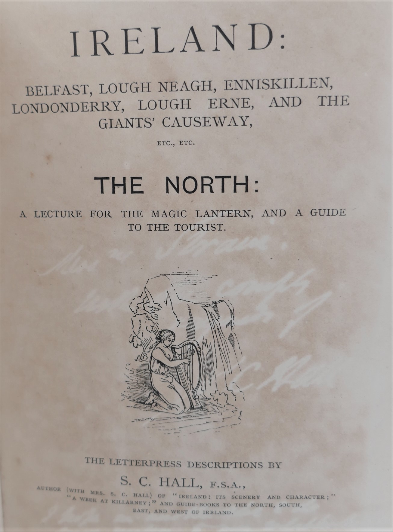 Ireland. The North: Tourist Guide. Inscribed Copy (1849) - Image 2