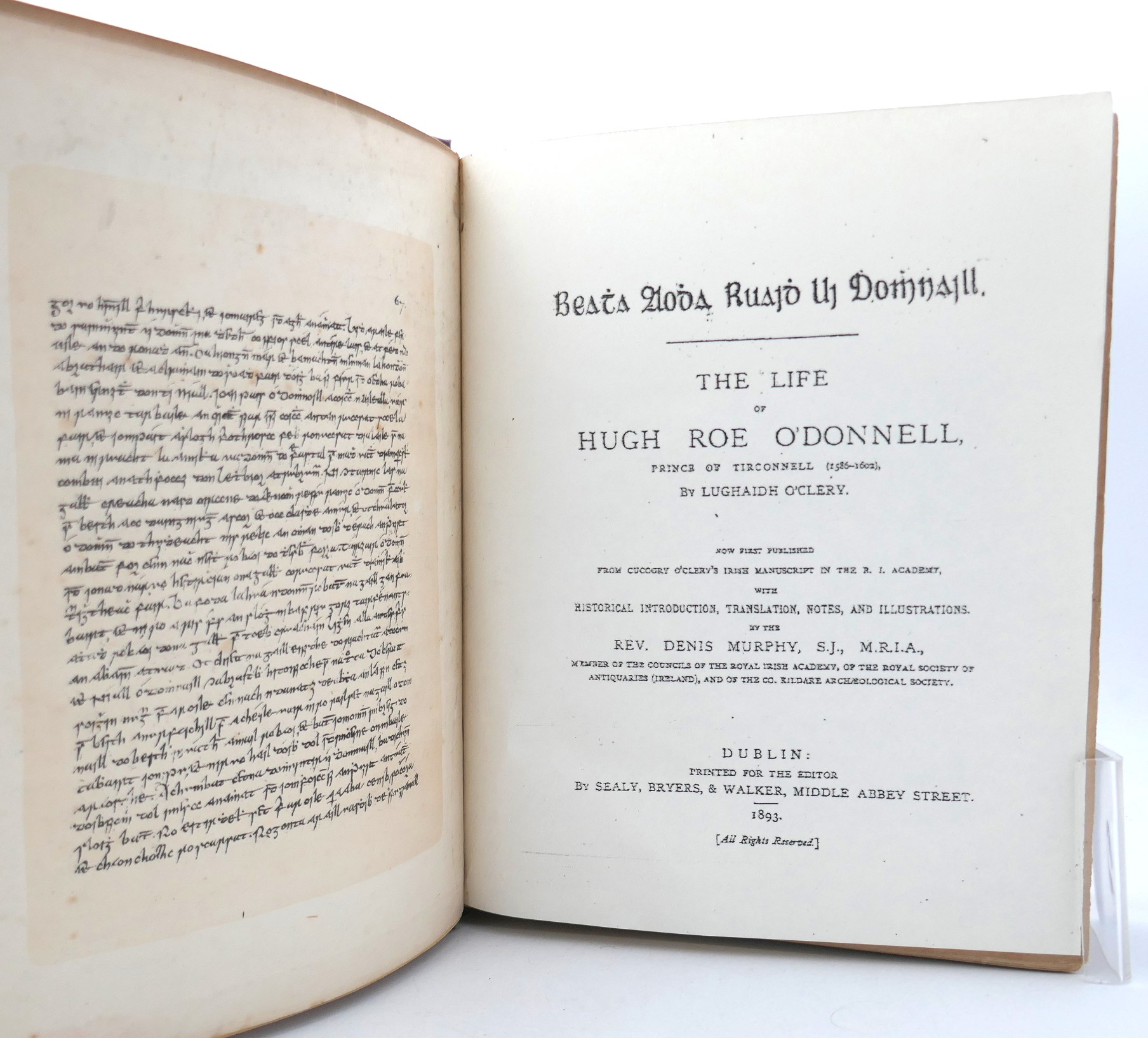 The Life of Hugh Roe O'Donnell (1895) - Image 5
