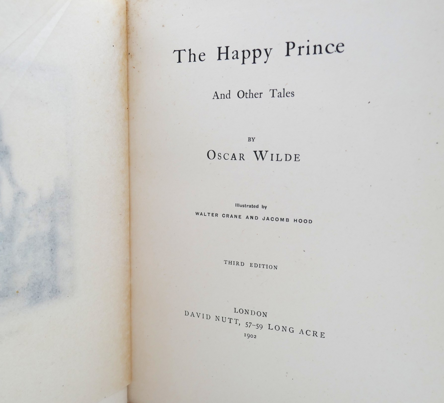 The Happy Prince and other Tales. third Edition (1902) - Image 3