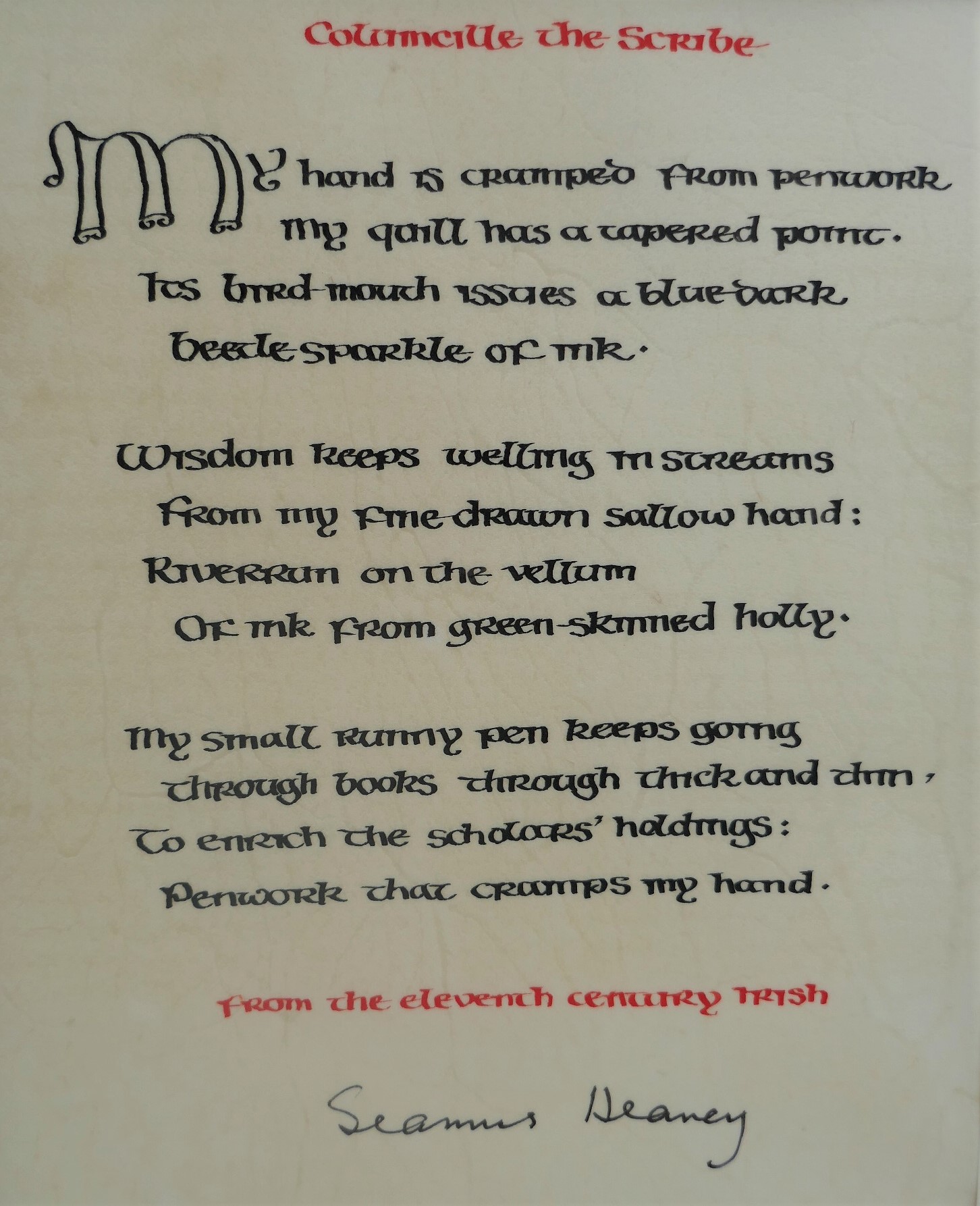 Columcille the Scribe. Special Limited Edition (2004)