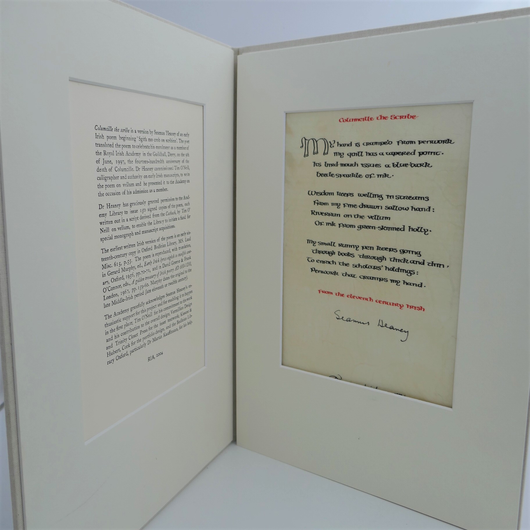 Columcille the Scribe. Special Limited Edition (2004) - Image 5