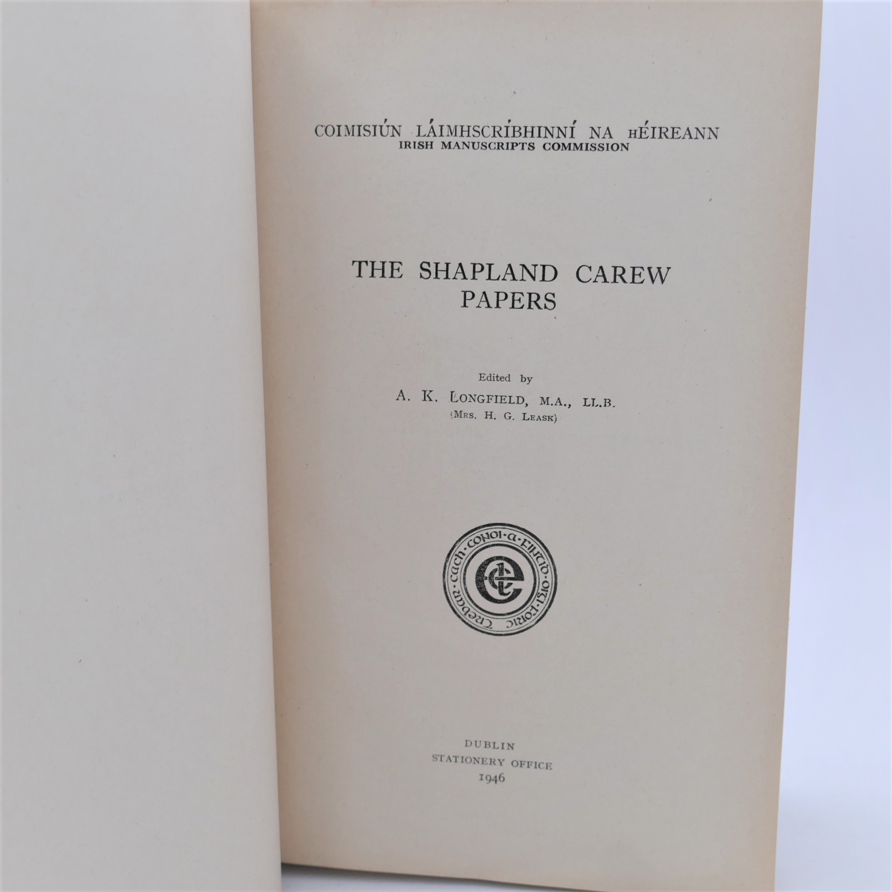 The Shapland Carew Papers (1946) - Image 2
