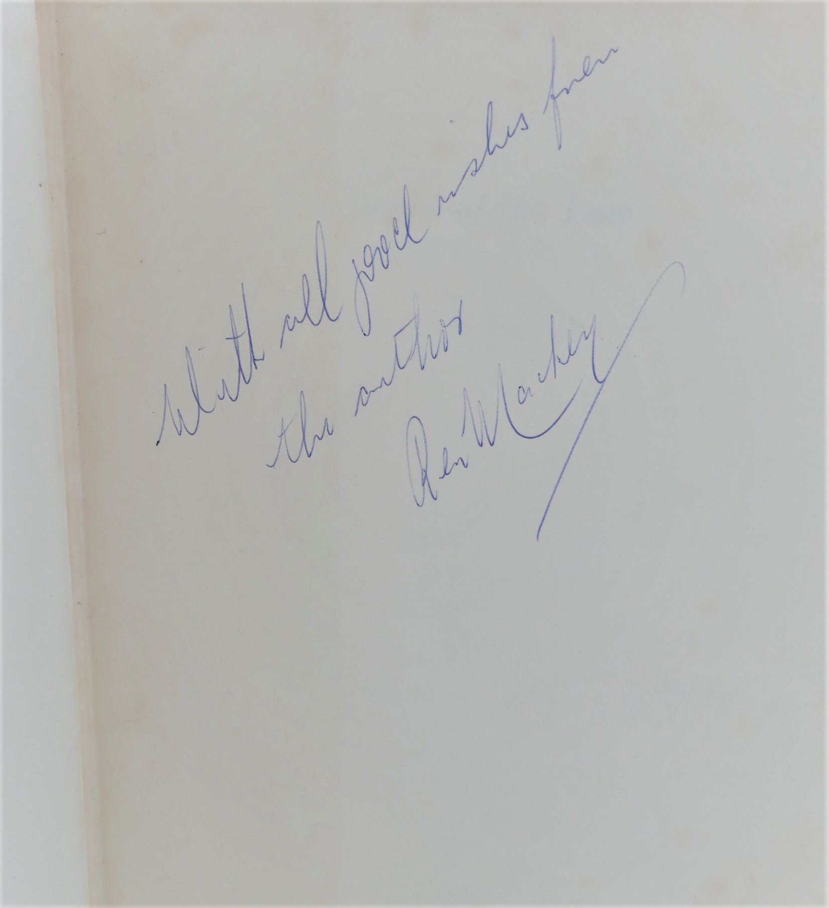 Windward of the Law. Inscribed Copy (1965) - Image 2