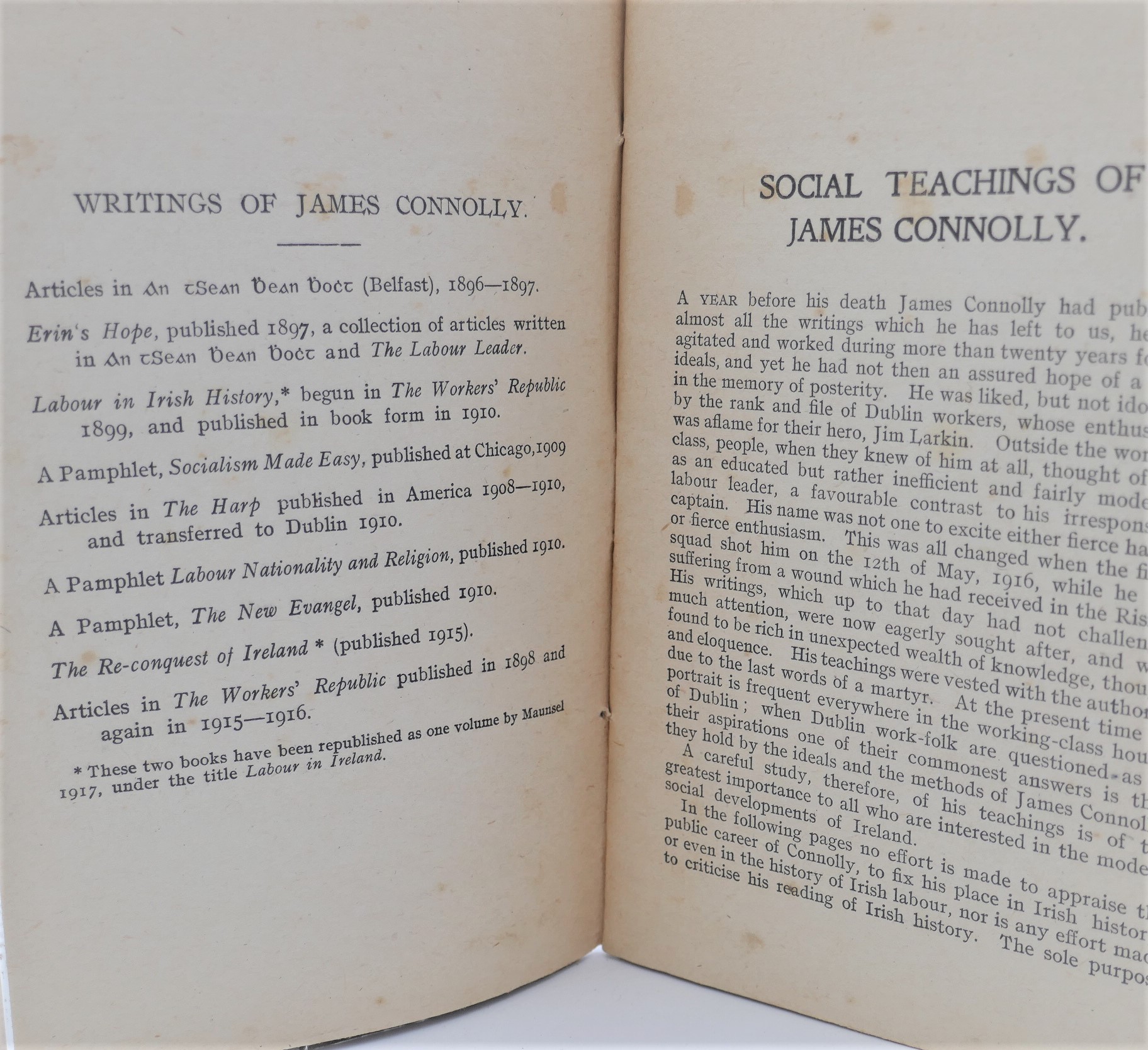 The Social Teachings of James Connolly (1920) - Image 2