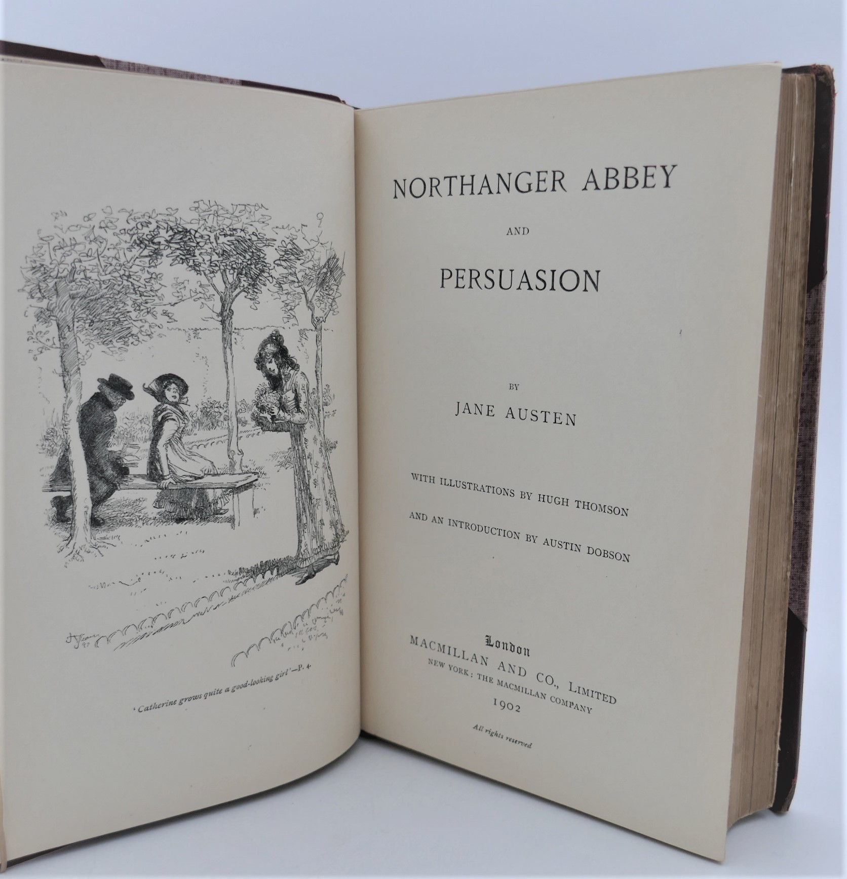 Northanger Abbey and Persuasion. Illustrations by Hugh Thomson (1902) - Image 2