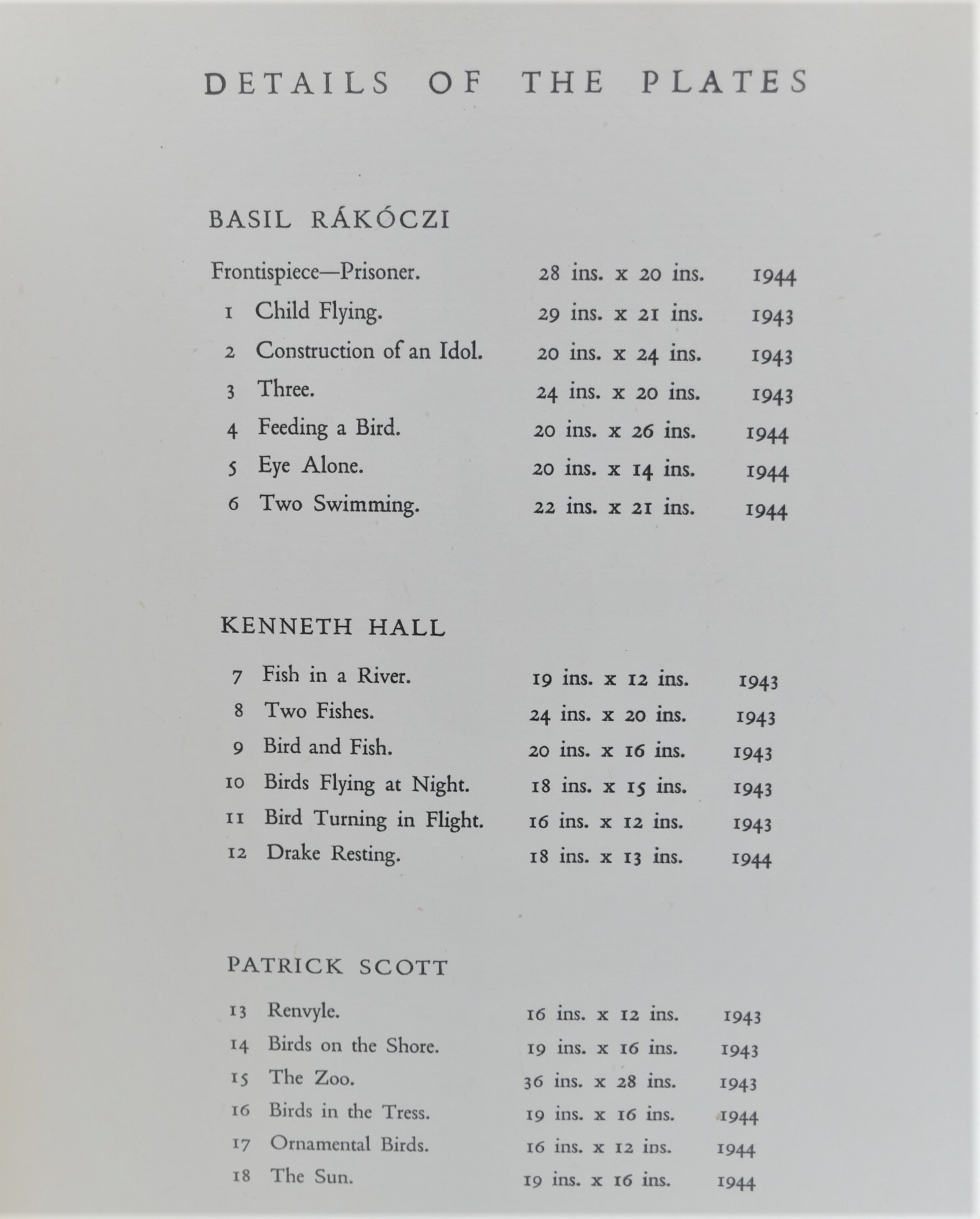 Three Painters: Basil Rákóczi, Kenneth Hall, Patrick Scott (1944) - Image 5