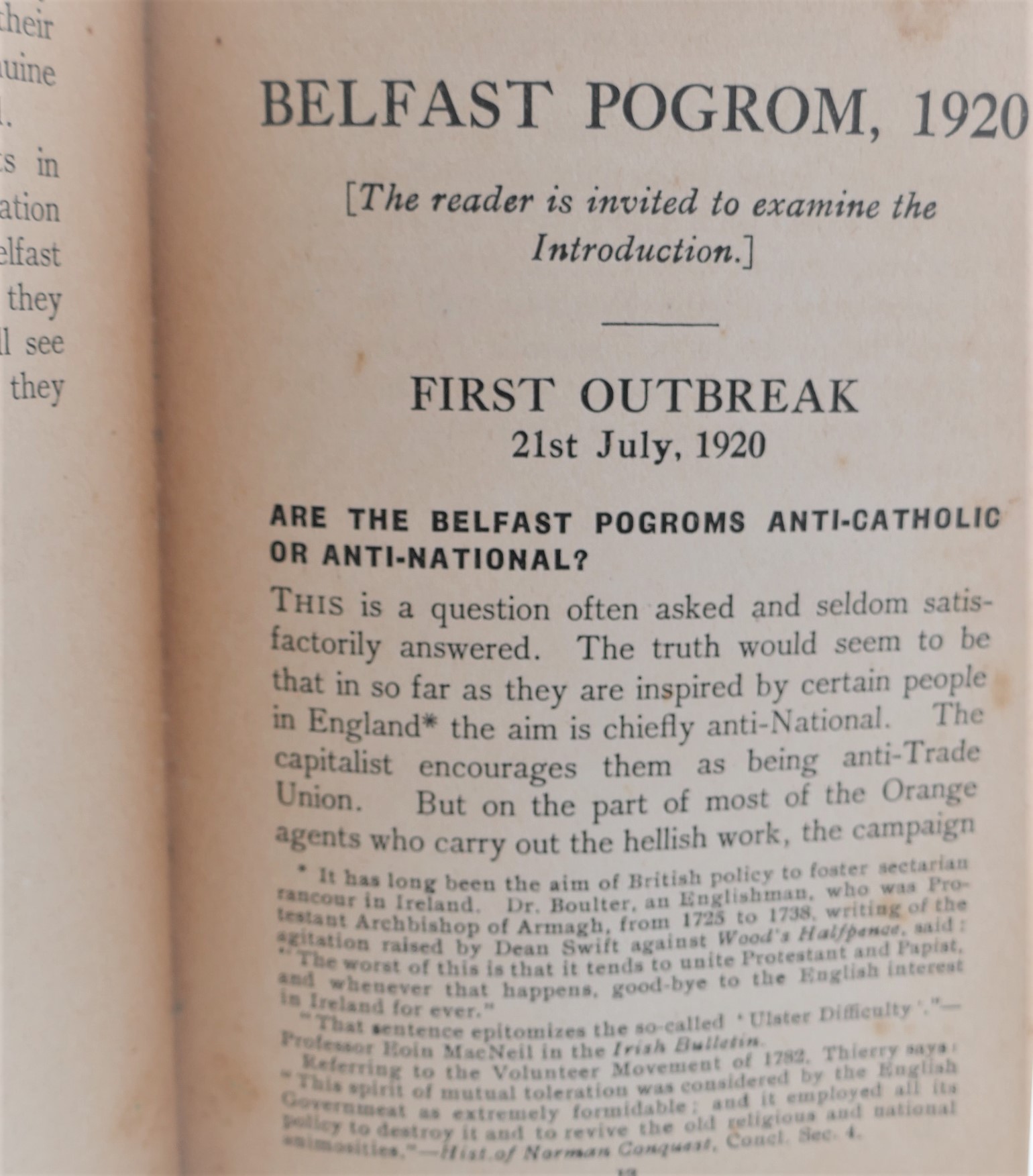 Facts and Figures of the Belfast Pogroms 1920-1922. - Image 7