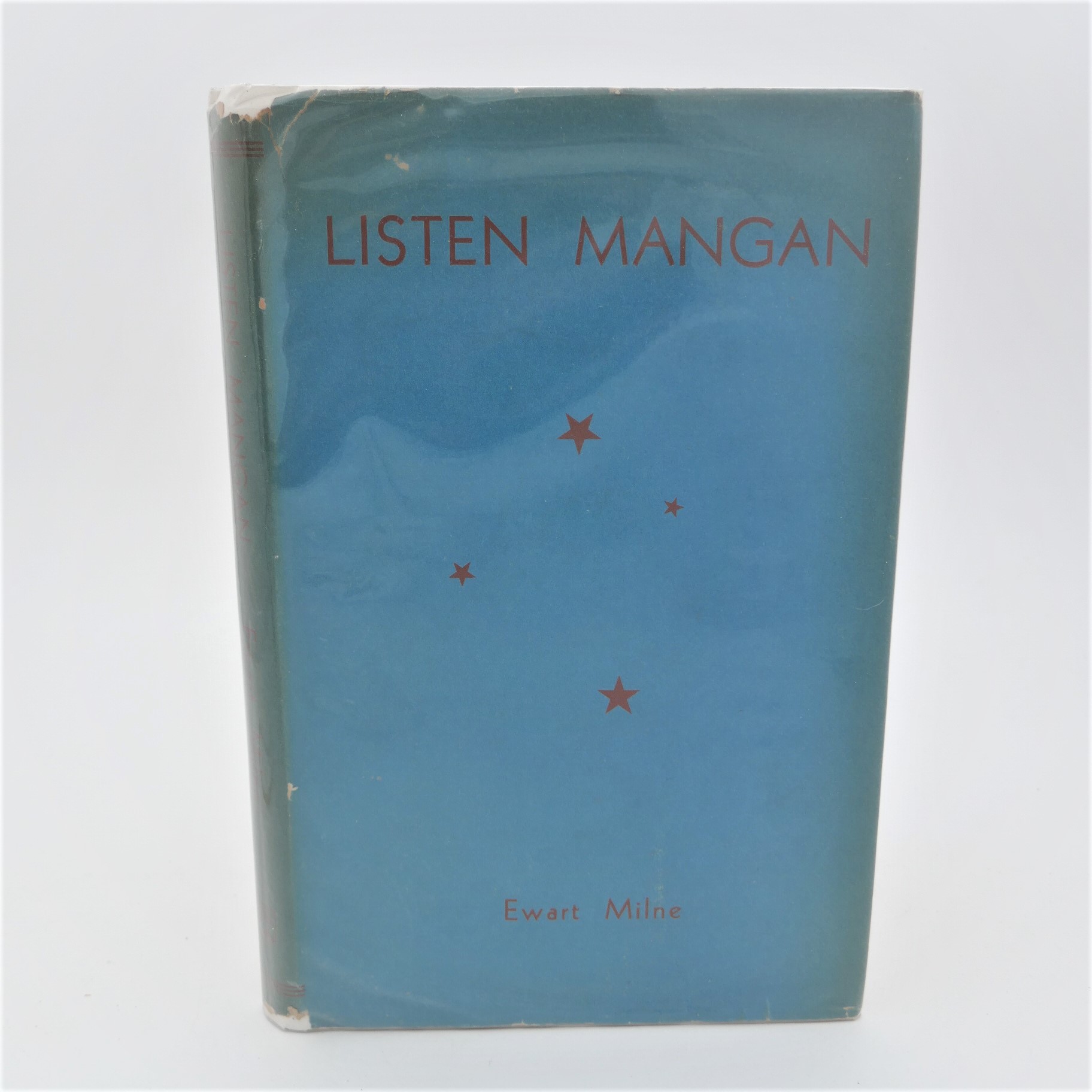 Listen Mangan. Author Signed (1941)