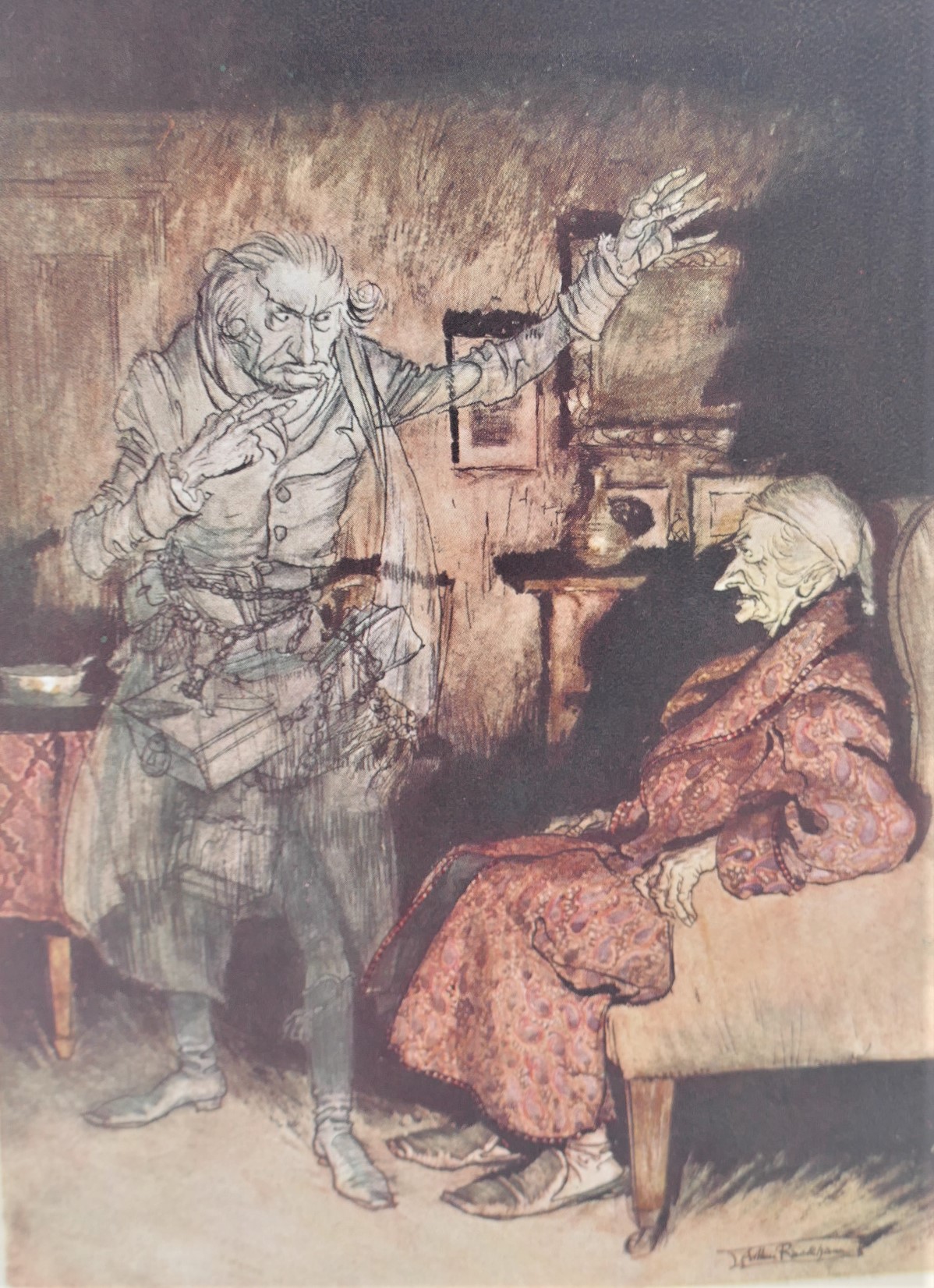 A Christmas Carol. Illustrated by Arthur Rackham (1915) - Image 3