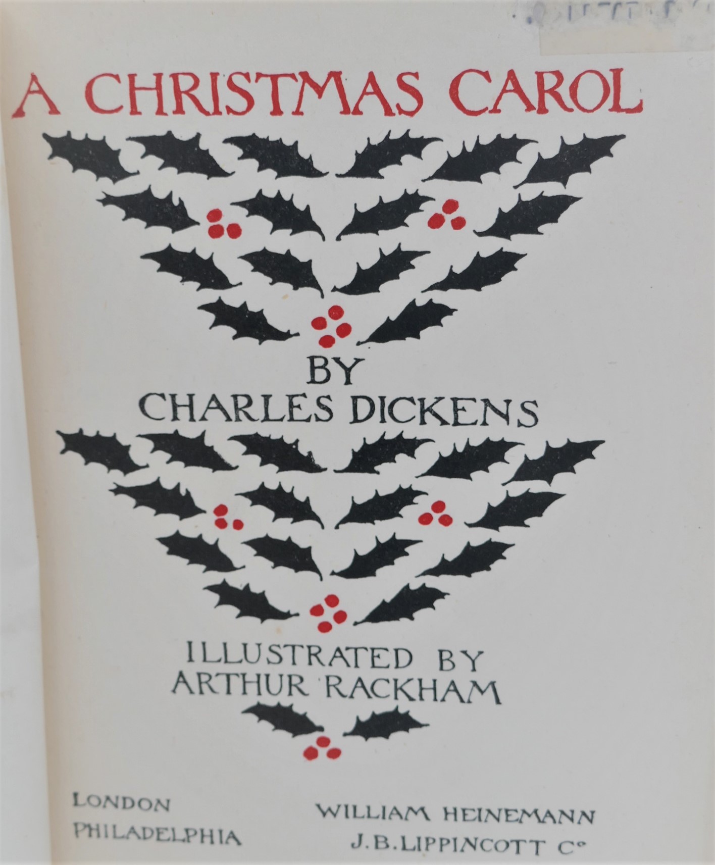 A Christmas Carol. Illustrated by Arthur Rackham (1915) - Image 4