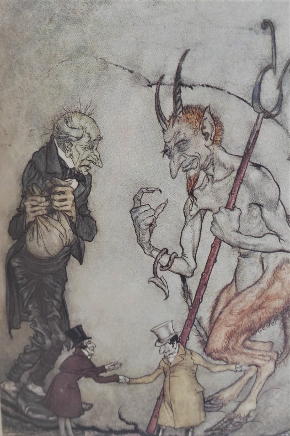A Christmas Carol. Illustrated by Arthur Rackham (1915) - Image 8
