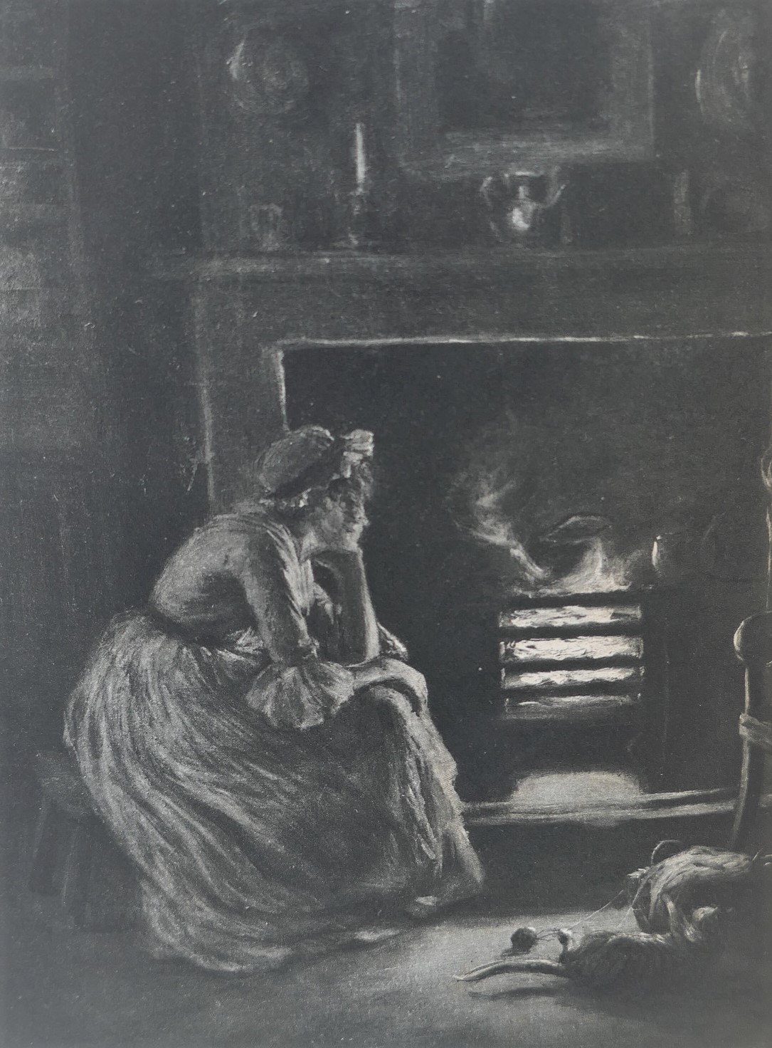 The Cricket on The Hearth. Illustrated by Frederick Simpson Coburn (1900) - Image 3
