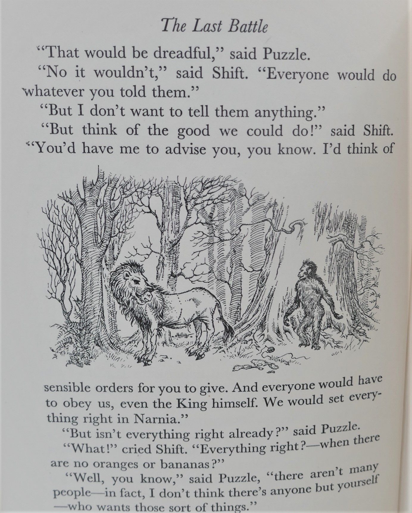 The Last Battle. A Story for Children (1964) - Image 2