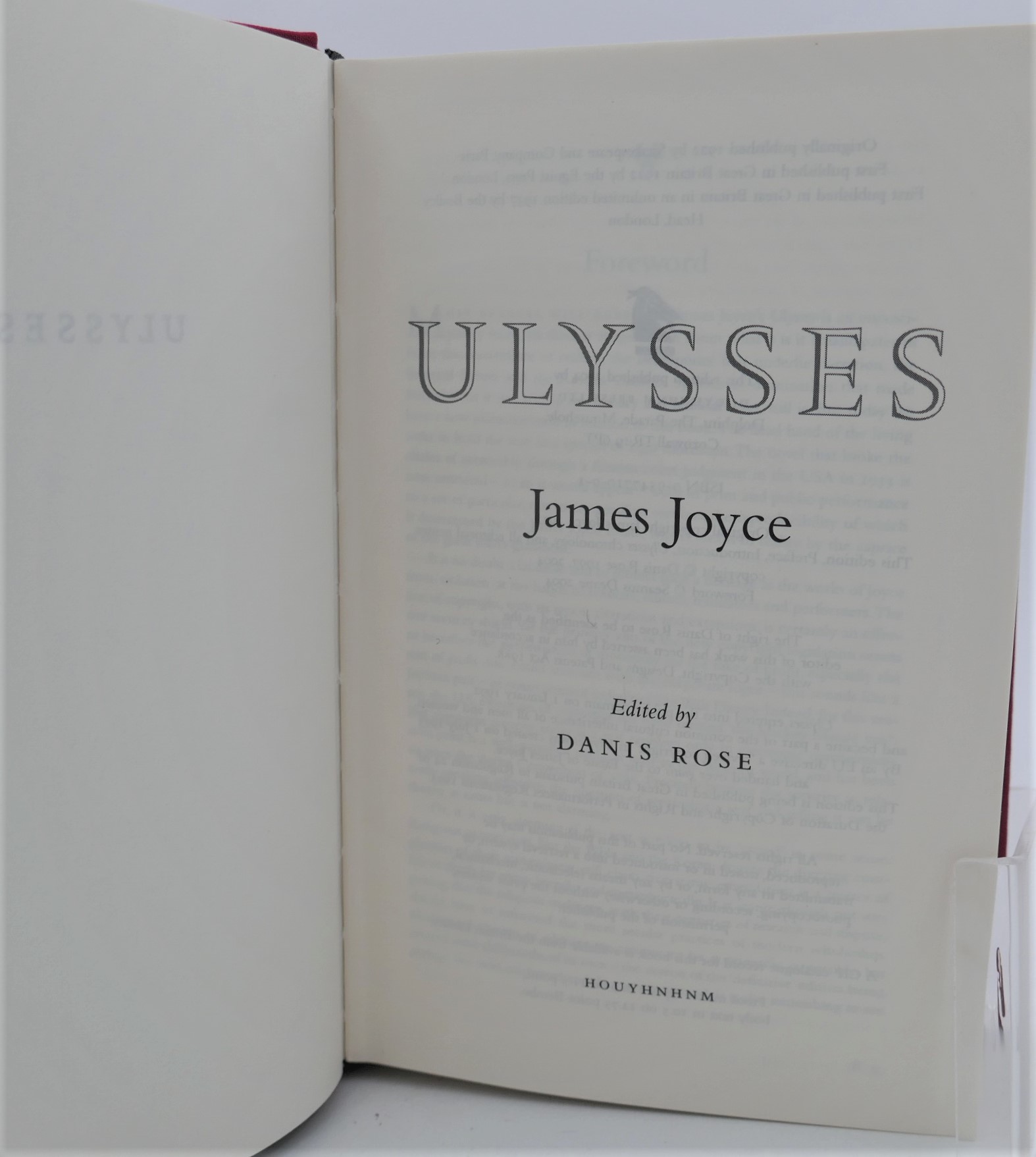 Ulysses. Limited Edition of 75 Copies (2004) - Image 2
