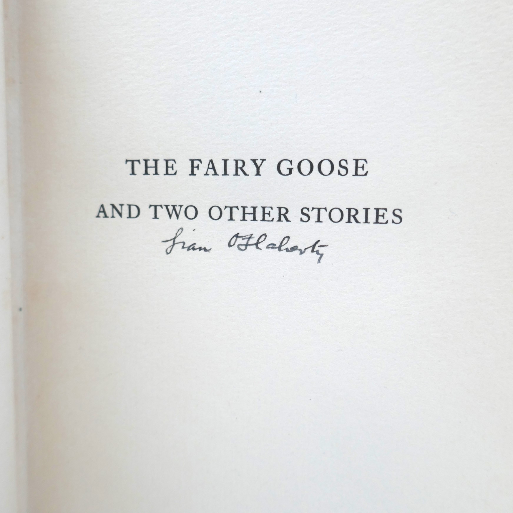 The Fairy Goose and Two Other Stories (1927) - Image 3