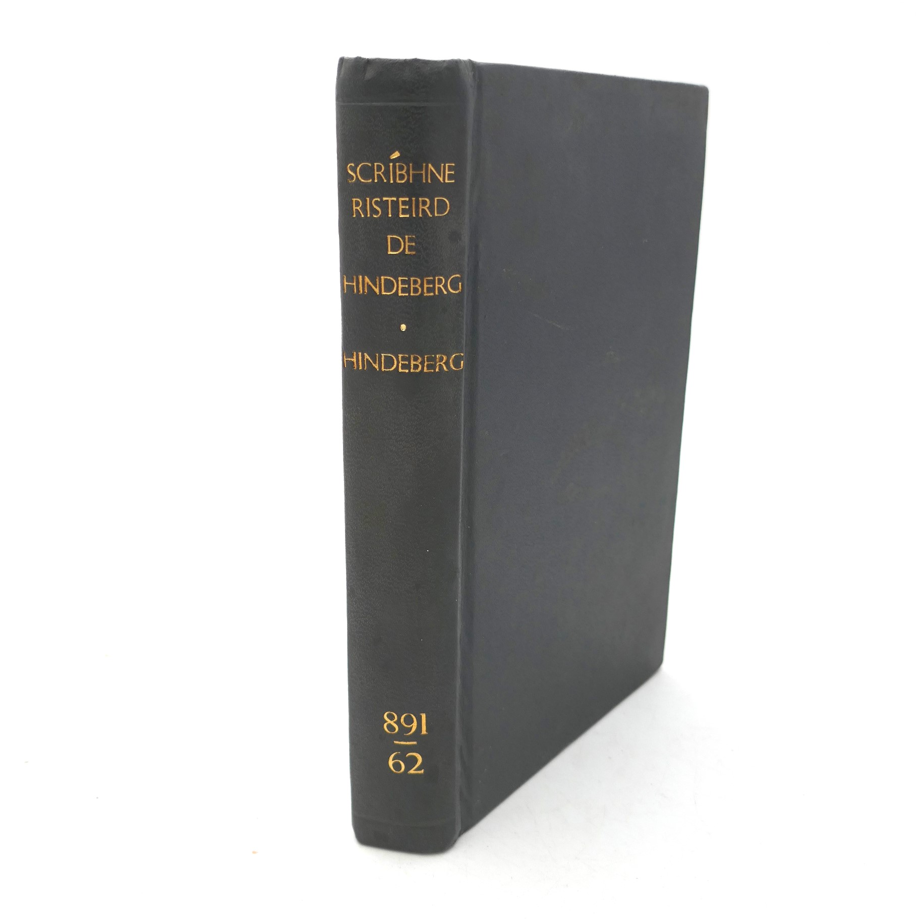 Scribhne Risteird De hIndeberg (1930)