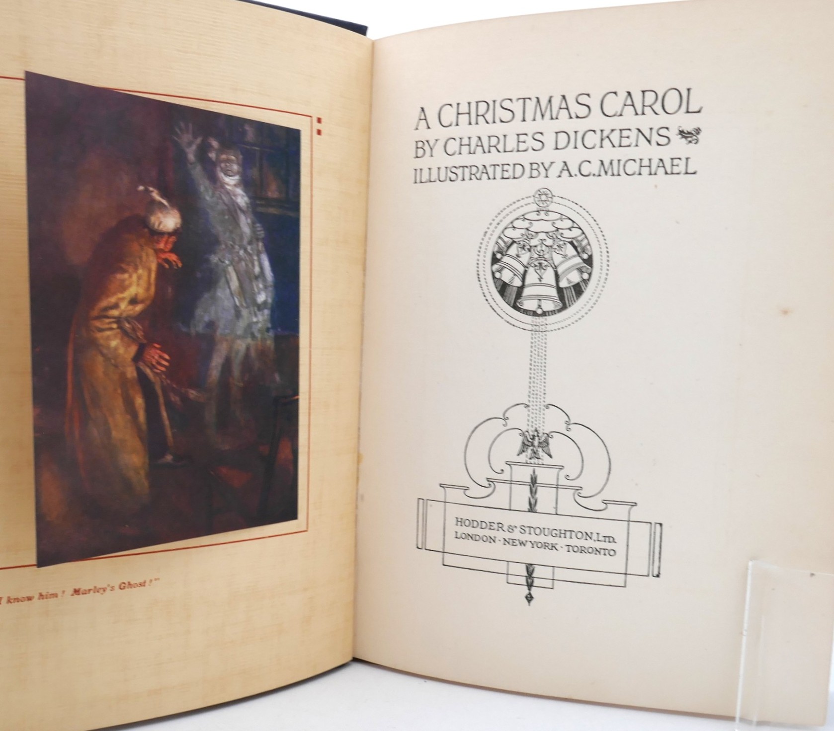 A Christmas Carol. Illustrated by A.C. Michael (1910) - Image 3