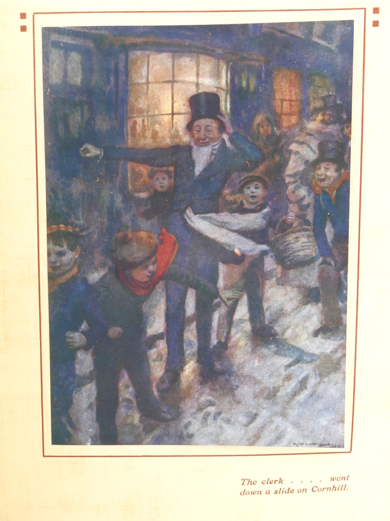 A Christmas Carol. Illustrated by A.C. Michael (1910) - Image 5
