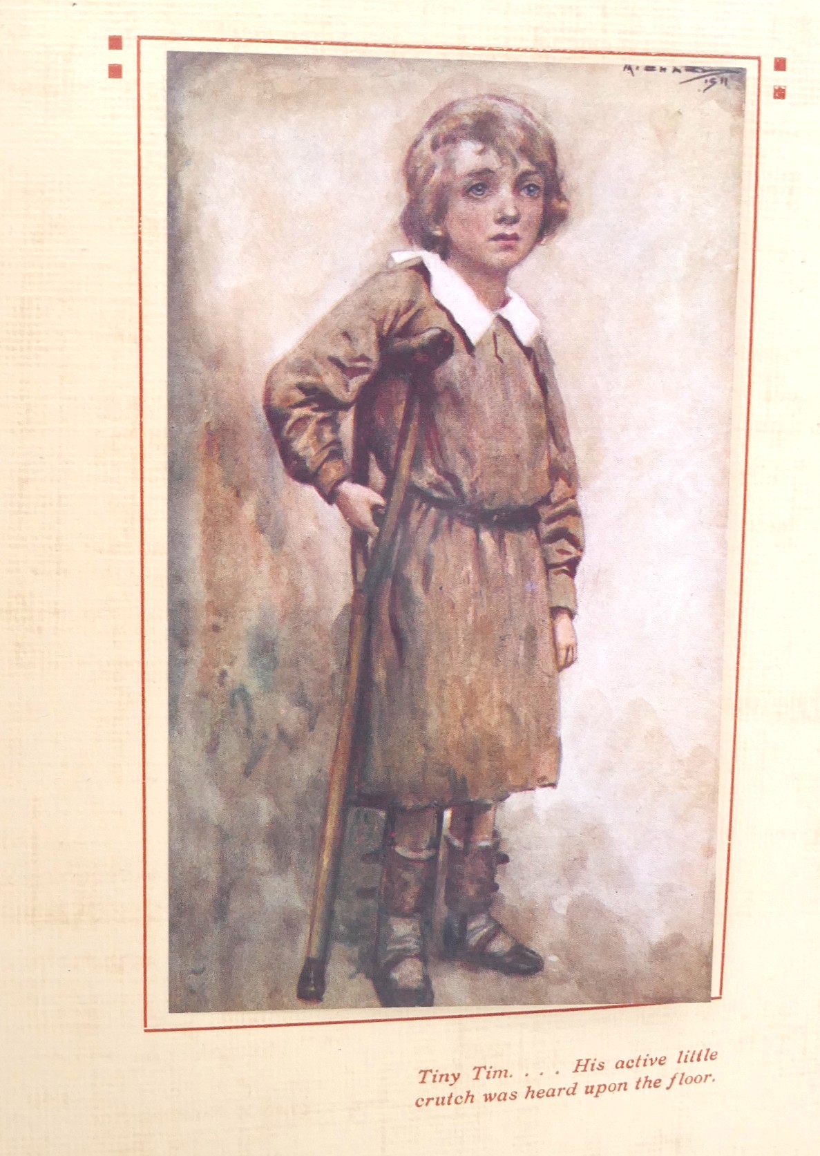 A Christmas Carol. Illustrated by A.C. Michael (1910) - Image 6
