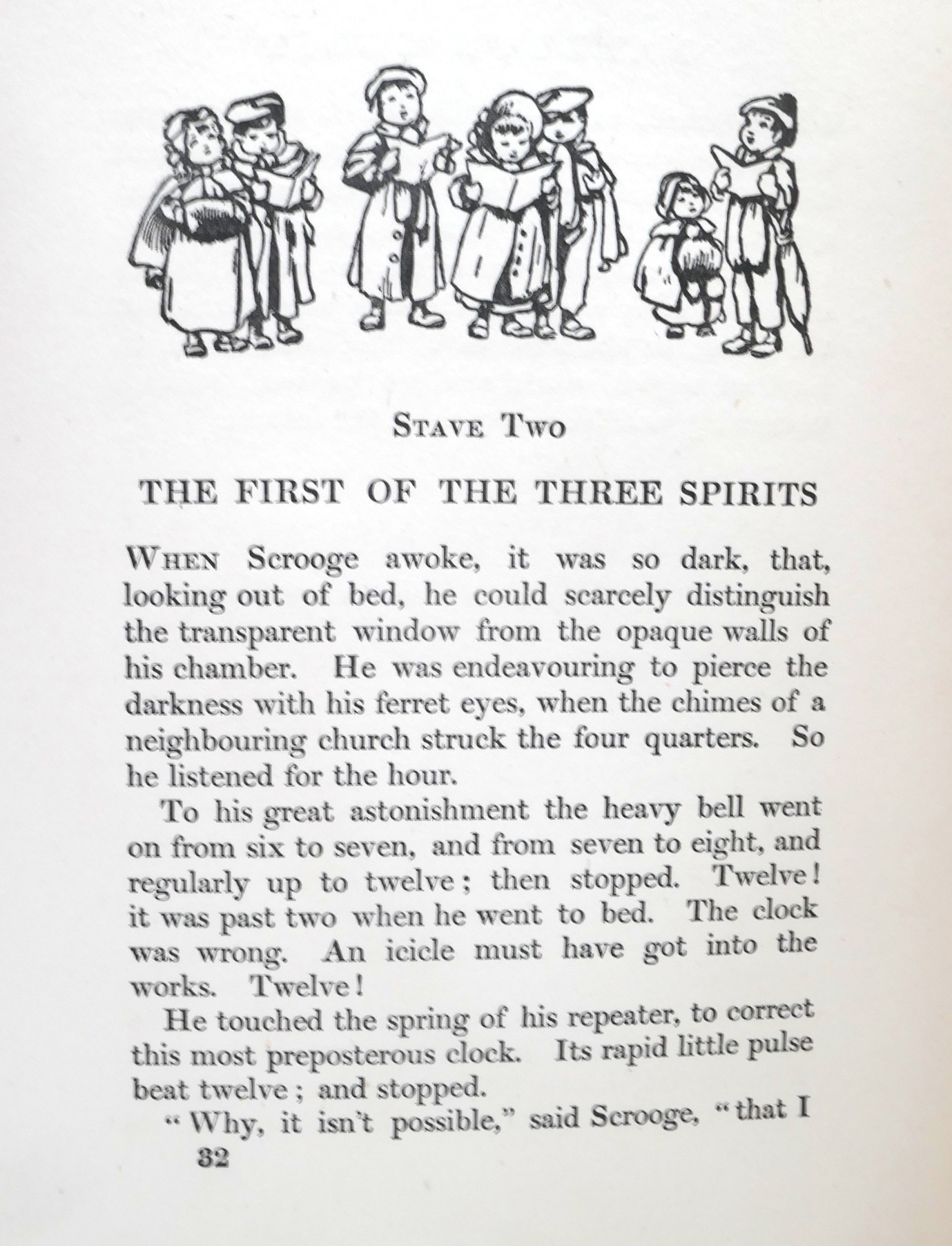 A Christmas Carol. Illustrated by A.C. Michael (1910) - Image 7