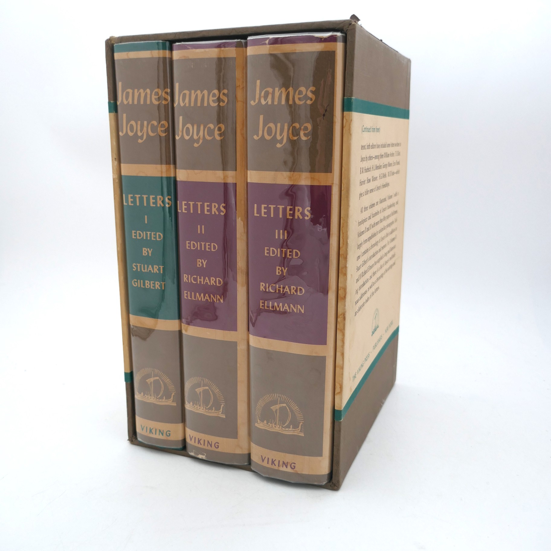 The Letters of James Joyce. Uniform Edition (1966)