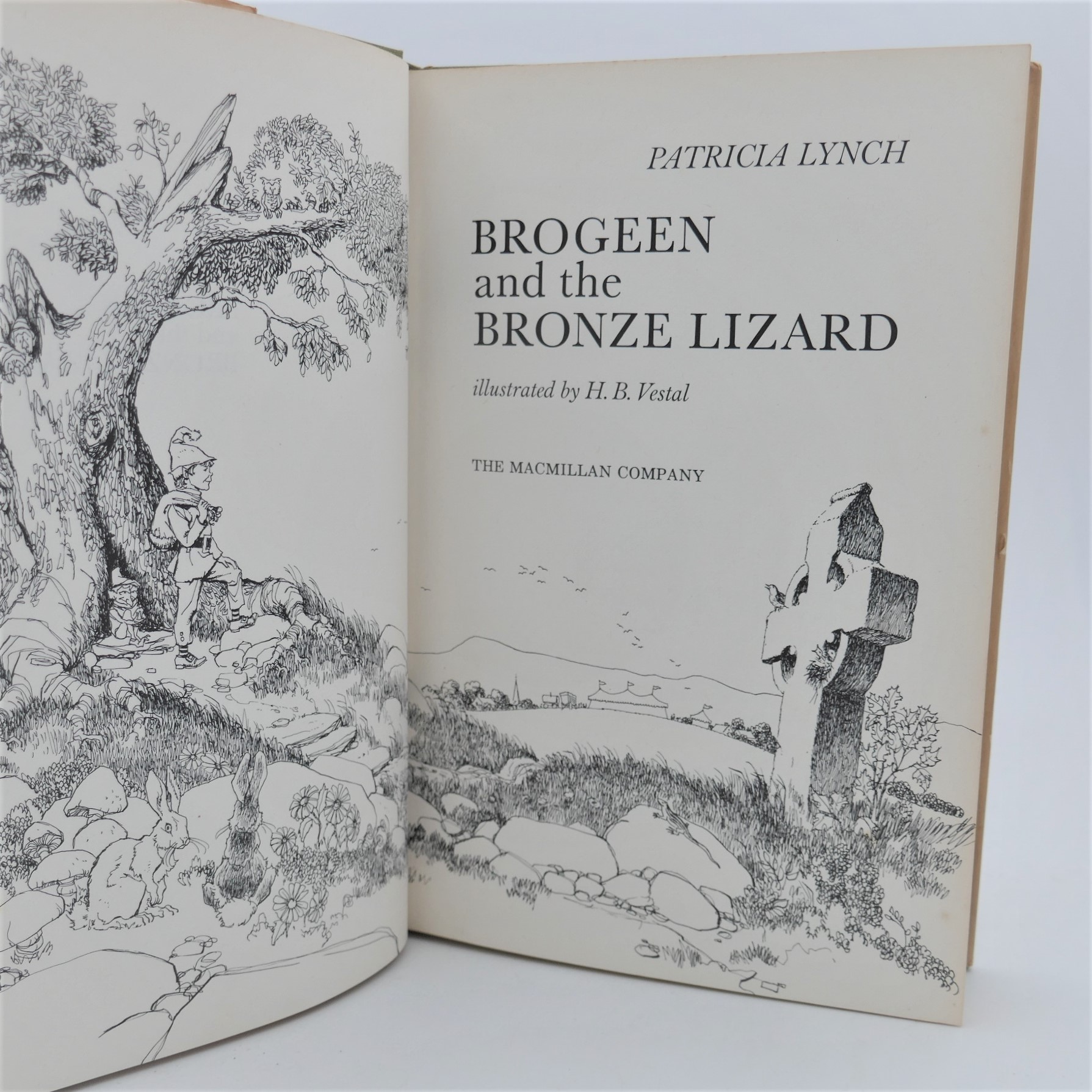 Brogreen and the Bronze Lizard. Inscribed by the Author (1970) - Image 3