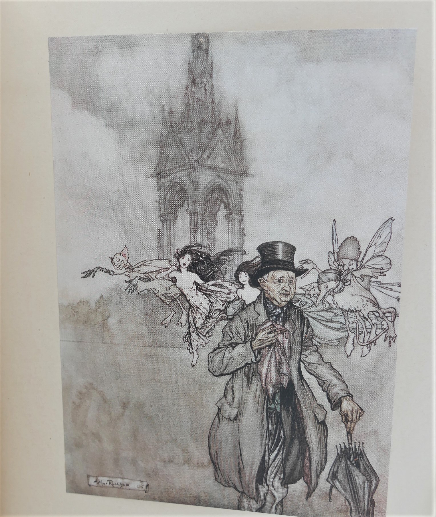 Peter Pan in Kensington Gardens. Illustrated by Arthur Rackham (1912) - Image 4