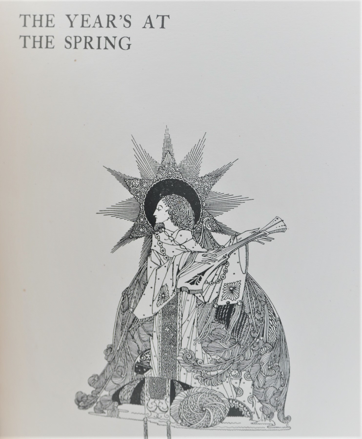 The Year's At The Spring. Illustrated by Harry Clarke (1920) - Image 2