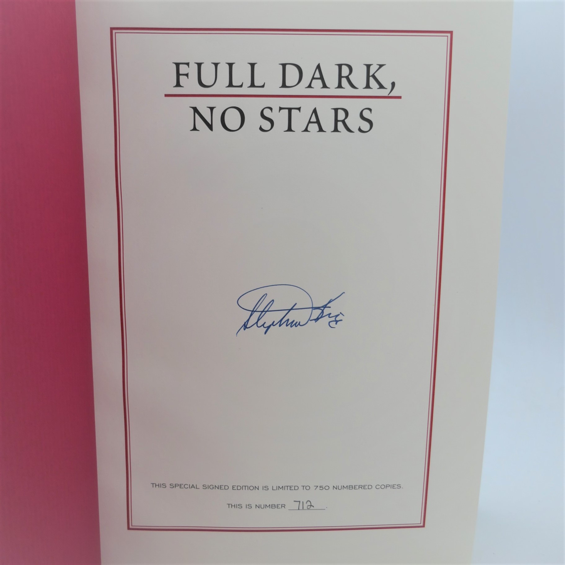 Full Dark, No Stars. The Deluxe Special Edition (2010) - Image 3