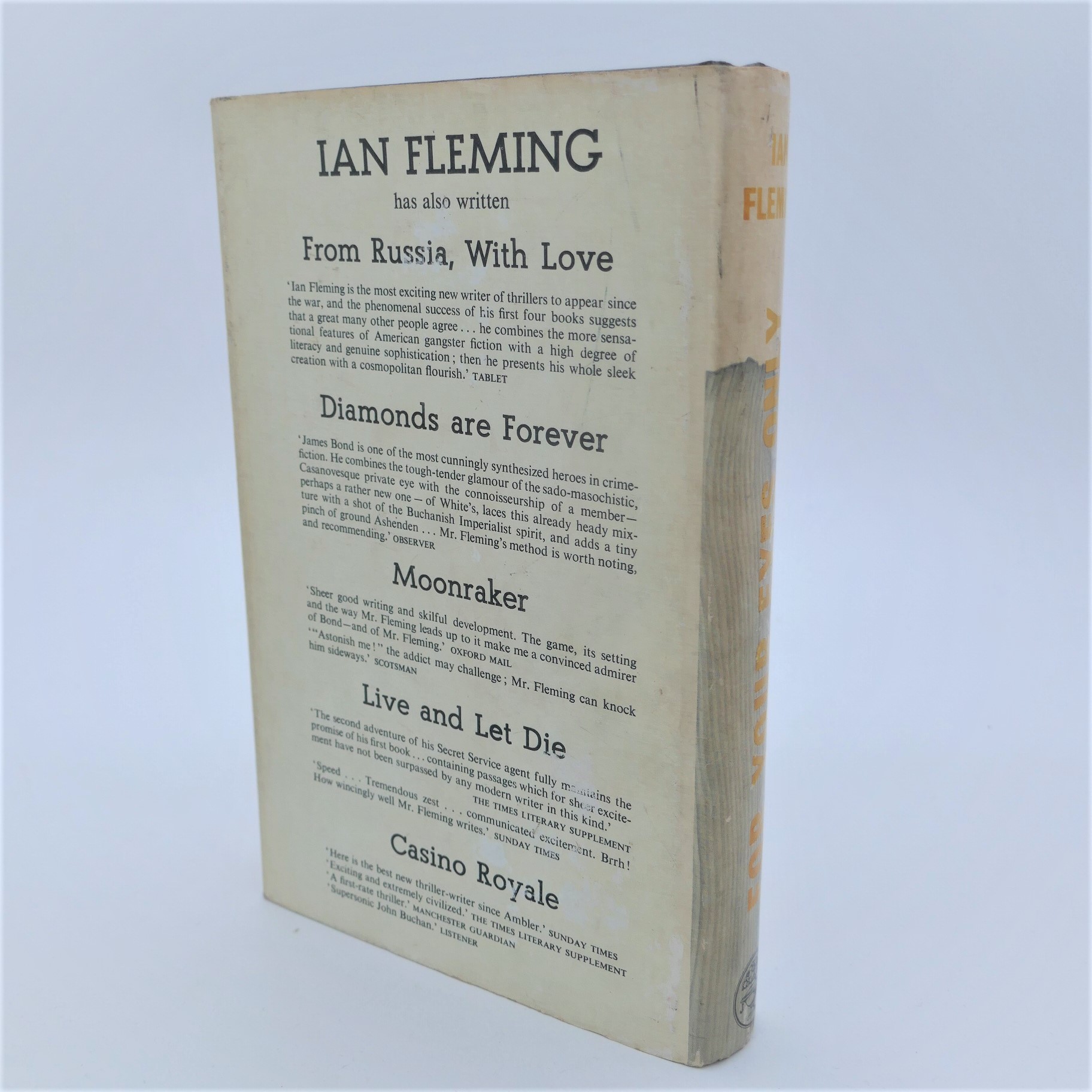 For Your Eyes Only. First Edition (1960) - Image 2