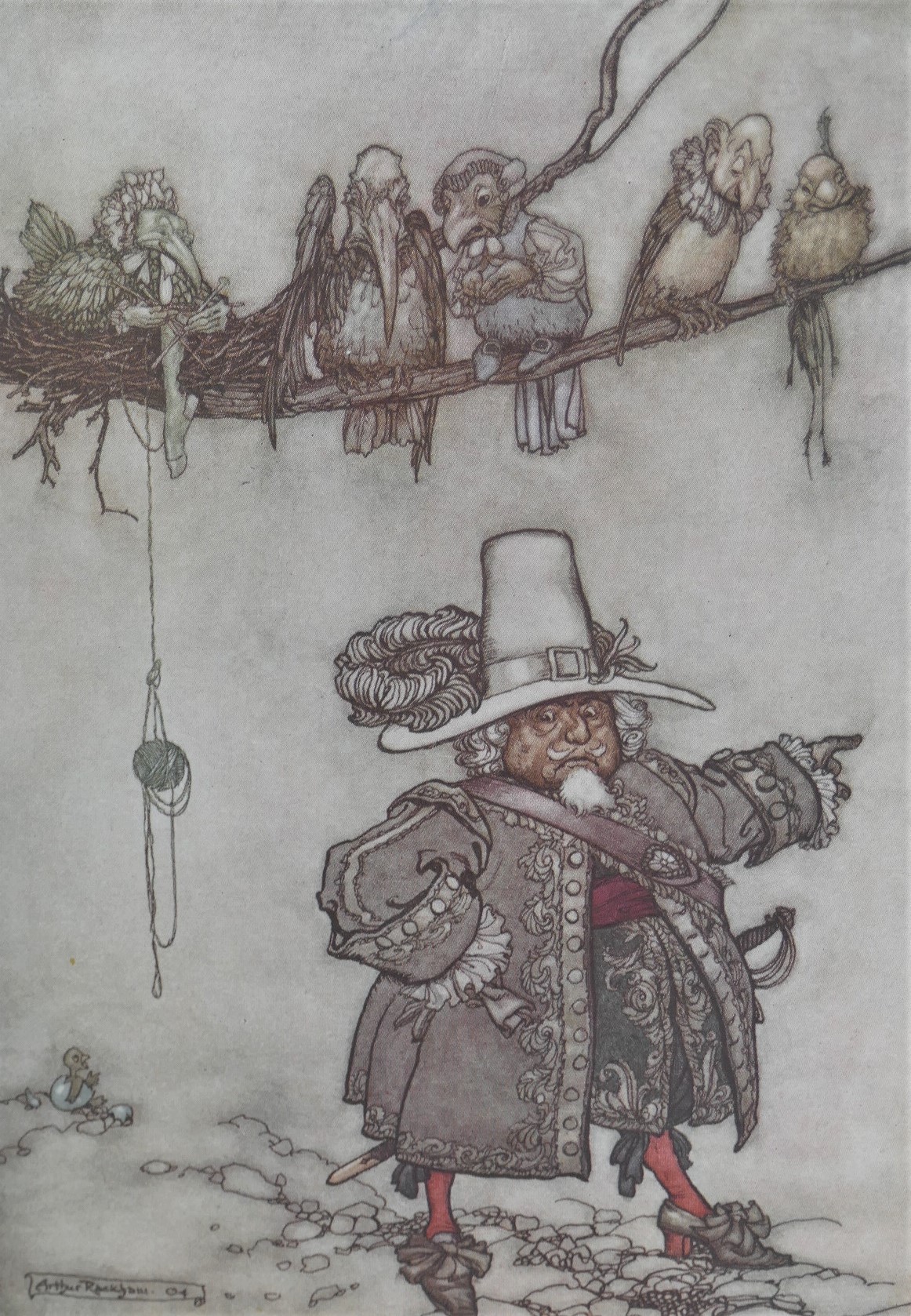 Rip Van Winkle. Illustrated by Arthur Rackham (1919) - Image 4